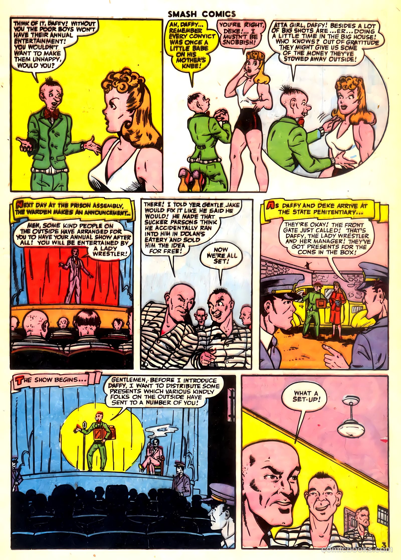 Smash Comics #59 (1945) — page 17 of 60