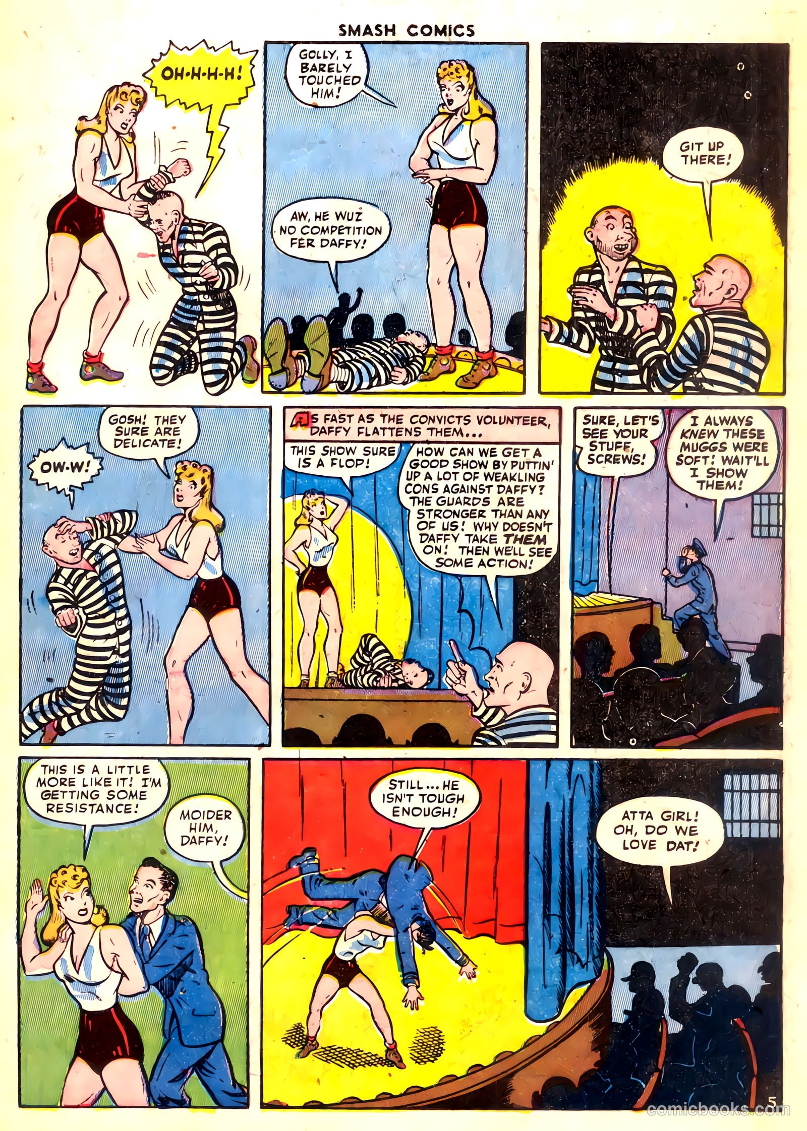 Smash Comics #59 (1945) — page 19 of 60