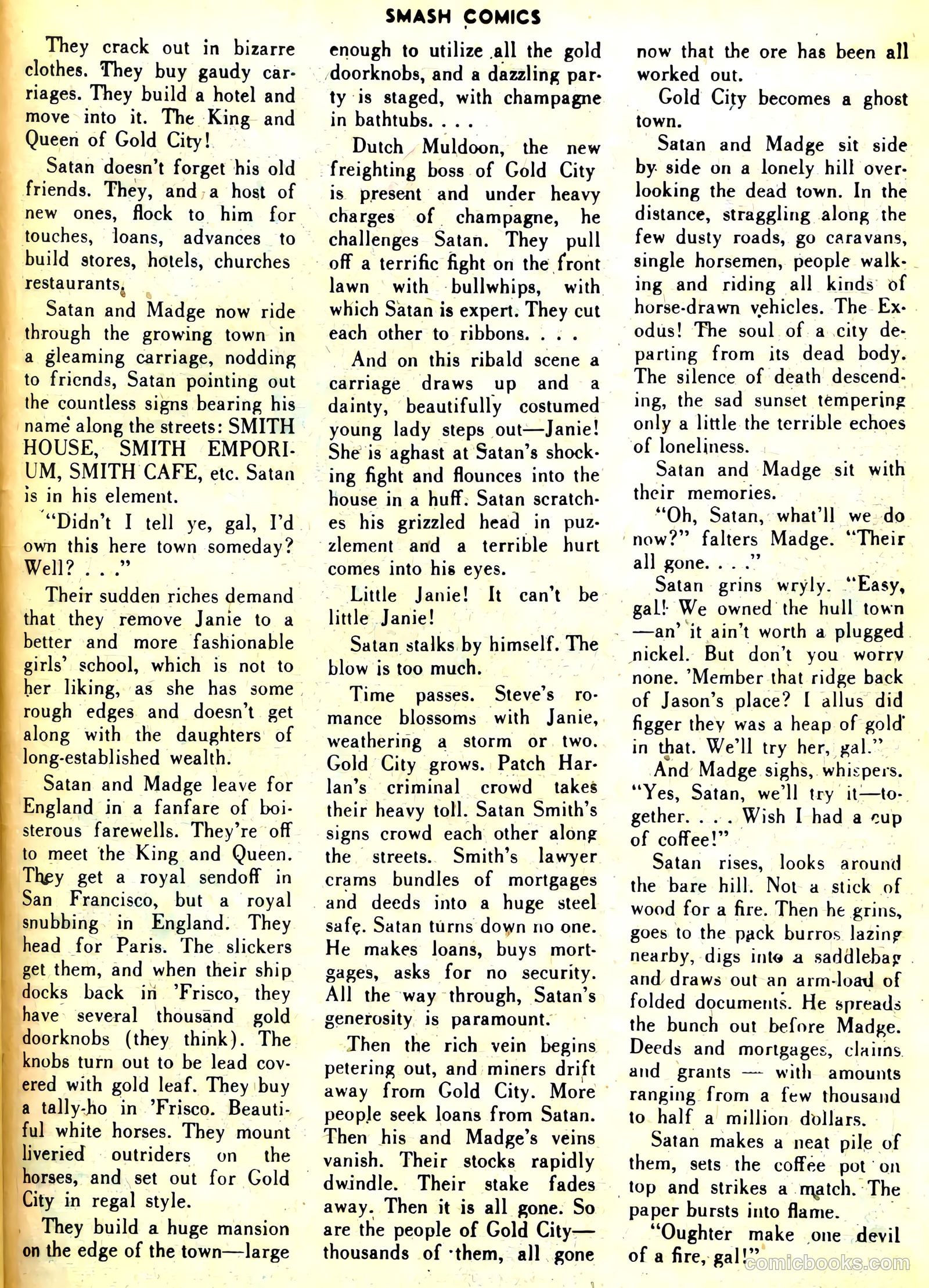 Smash Comics #59 (1945) — page 43 of 60