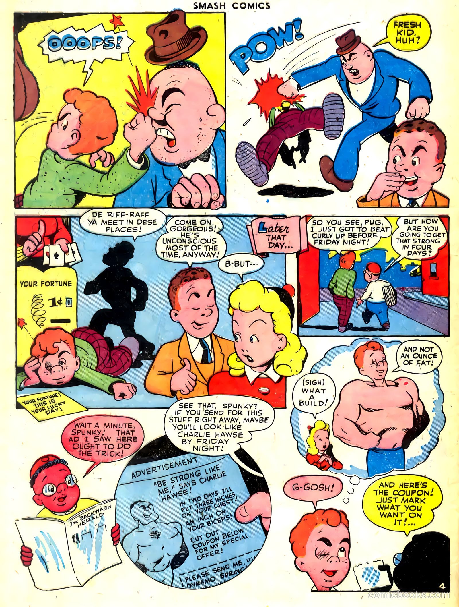 Smash Comics #59 (1945) — page 48 of 60