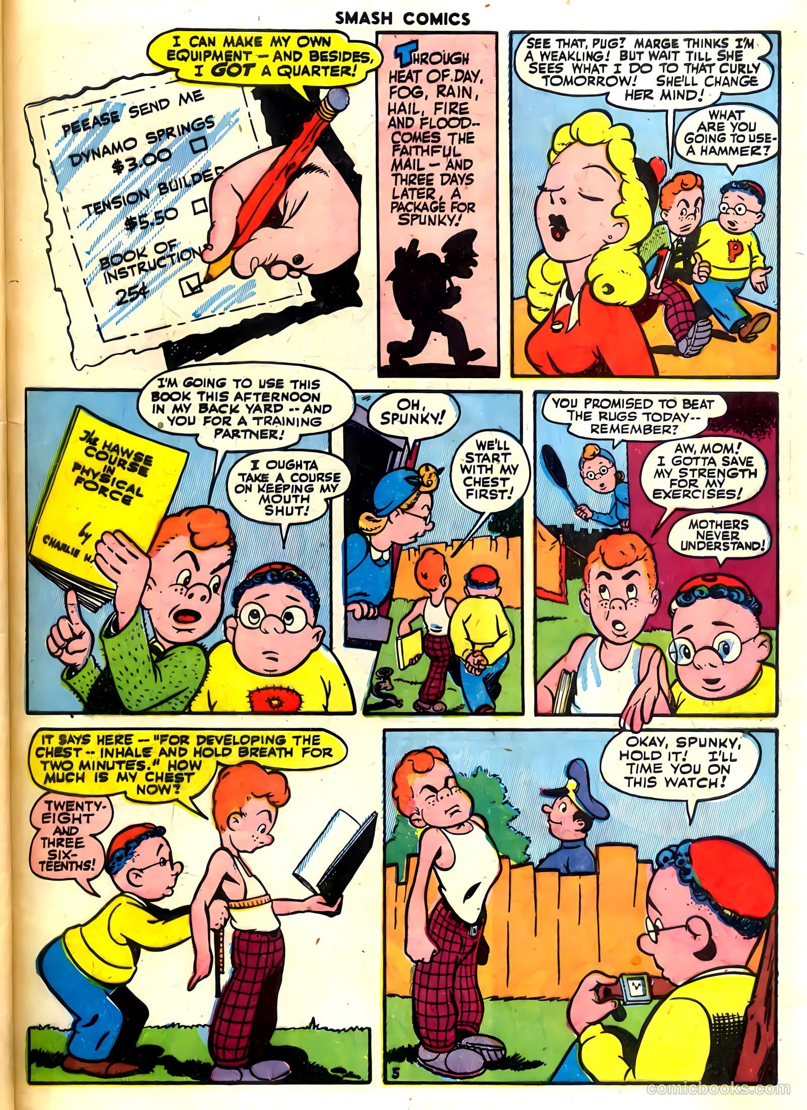 Smash Comics #59 (1945) — page 49 of 60
