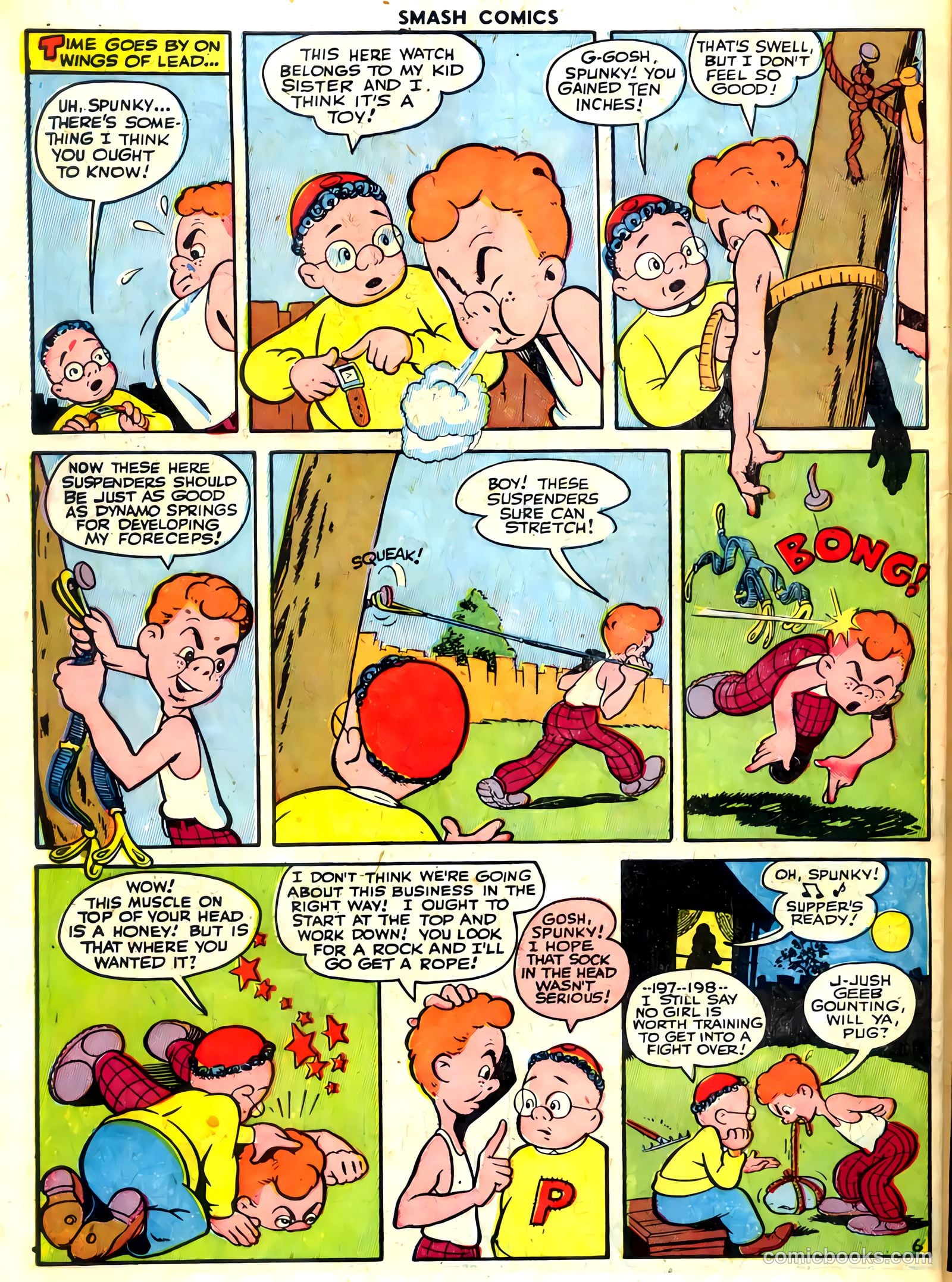 Smash Comics #59 (1945) — page 50 of 60