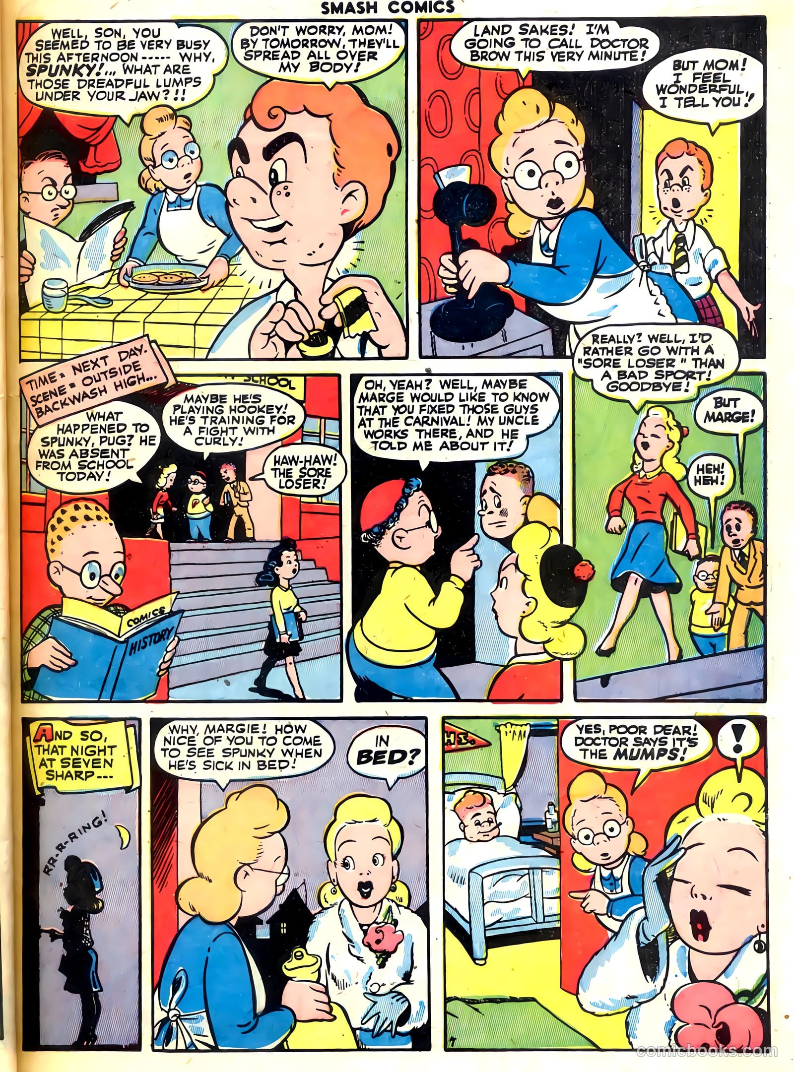 Smash Comics #59 (1945) — page 51 of 60