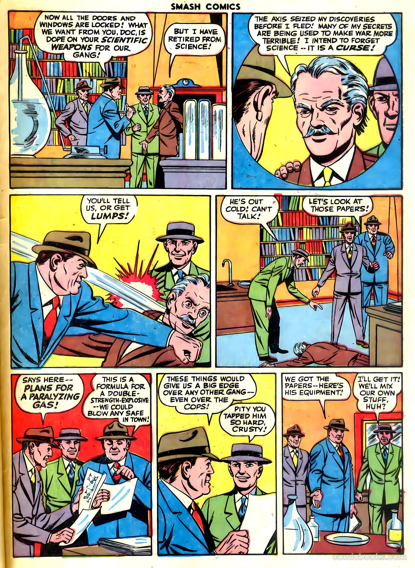 Smash Comics #59 (1945) — page 55 of 60