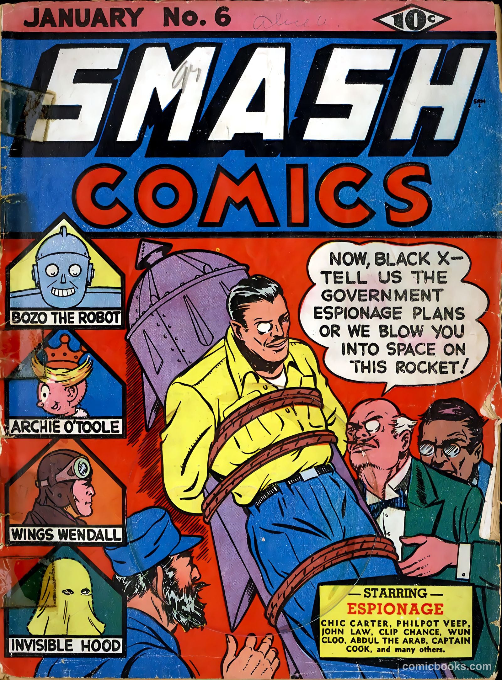 Smash Comics #6 (1940) — page 2 of 69