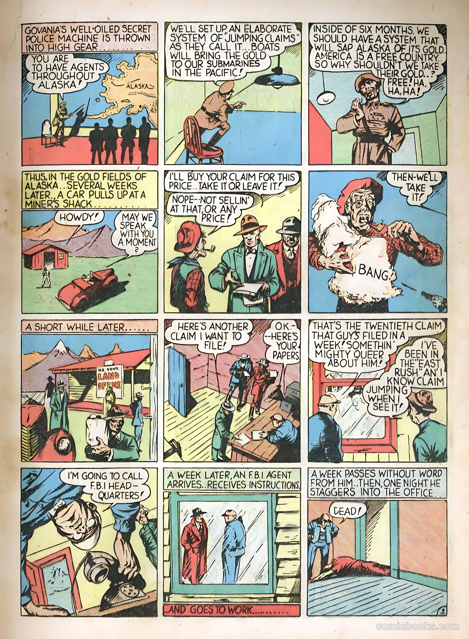 Smash Comics #6 (1940) — page 6 of 69