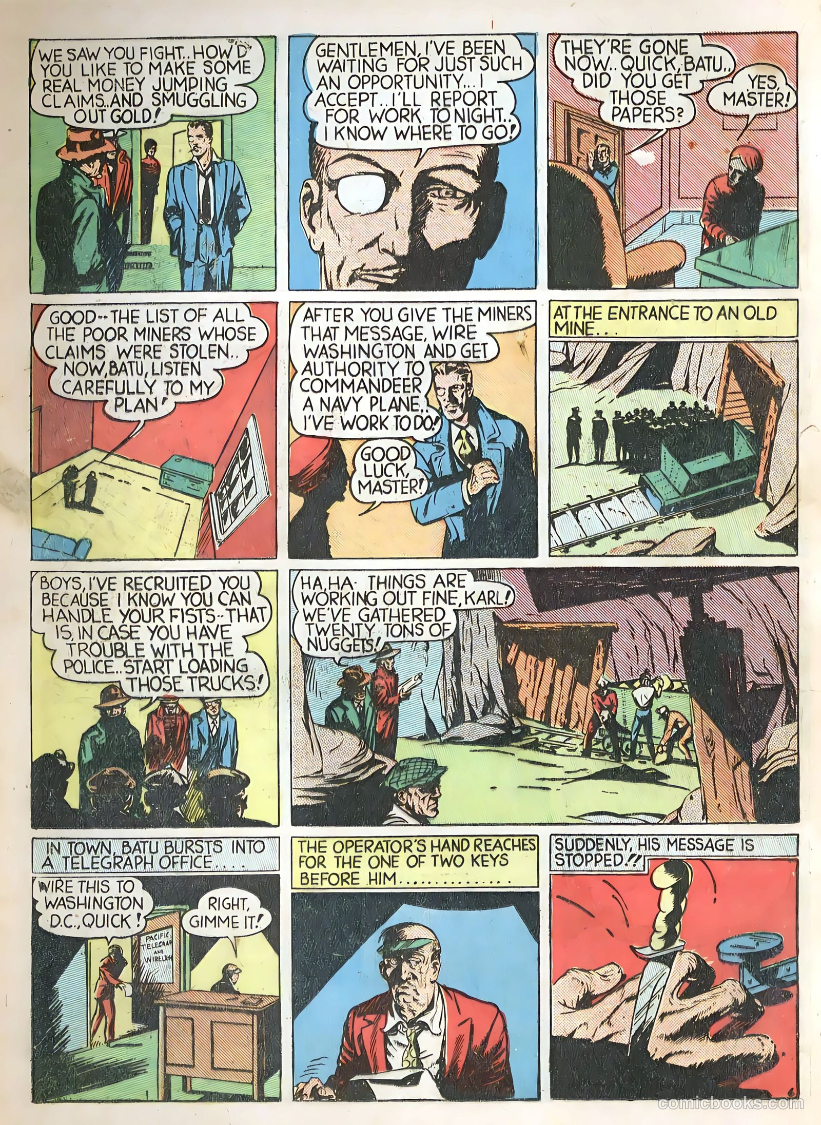 Smash Comics #6 (1940) — page 9 of 69