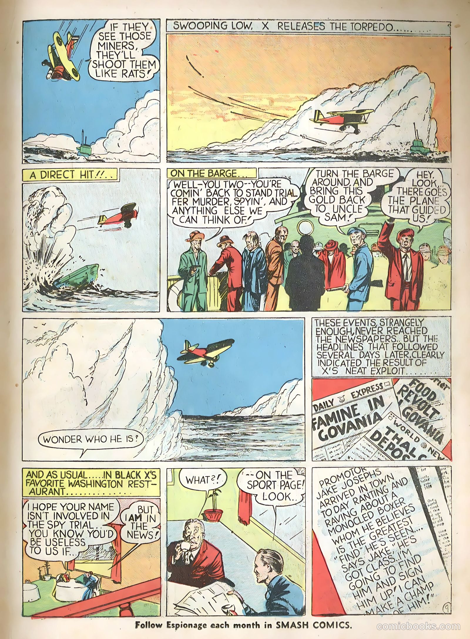 Smash Comics #6 (1940) — page 12 of 69