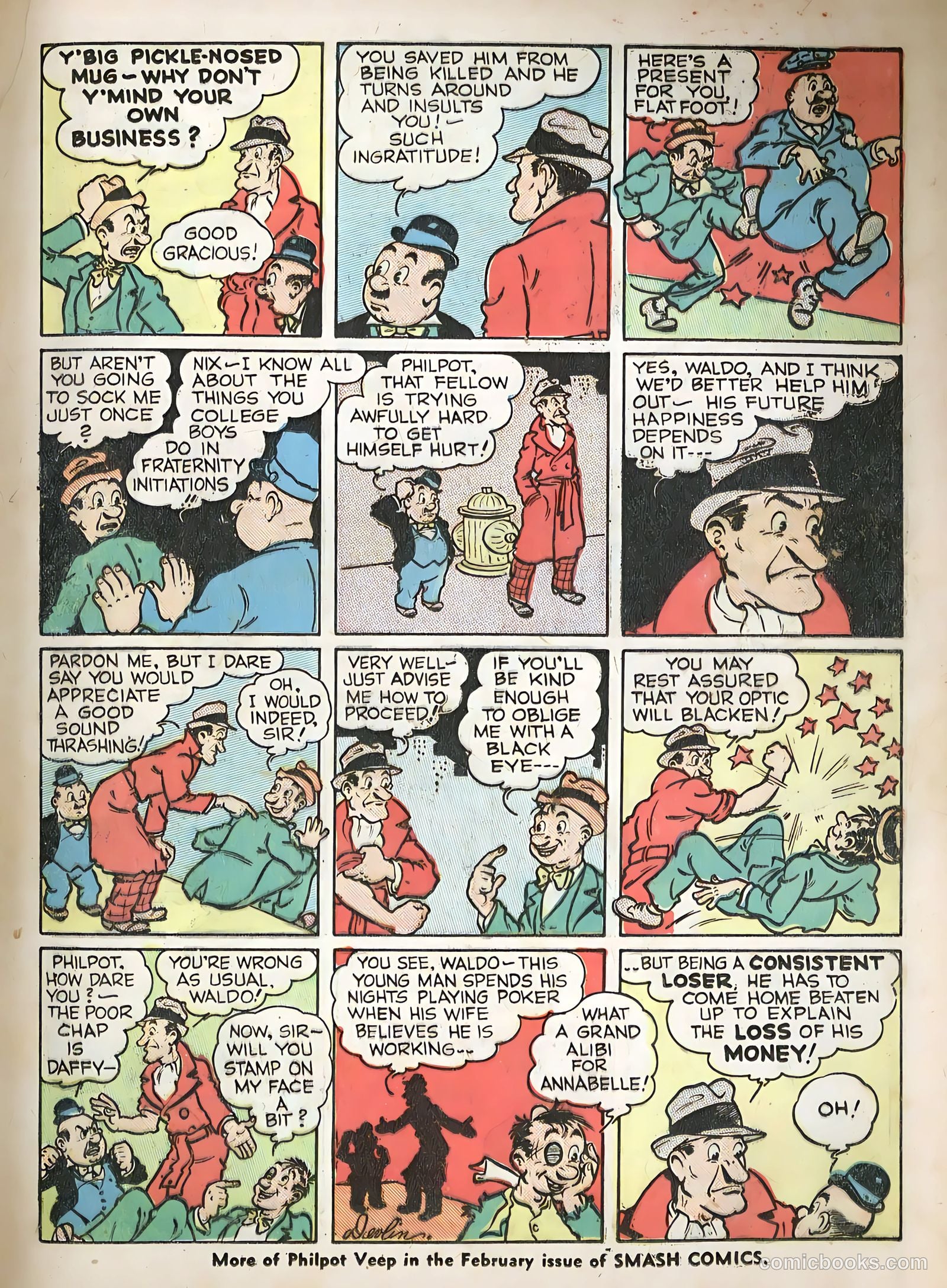 Smash Comics #6 (1940) — page 14 of 69