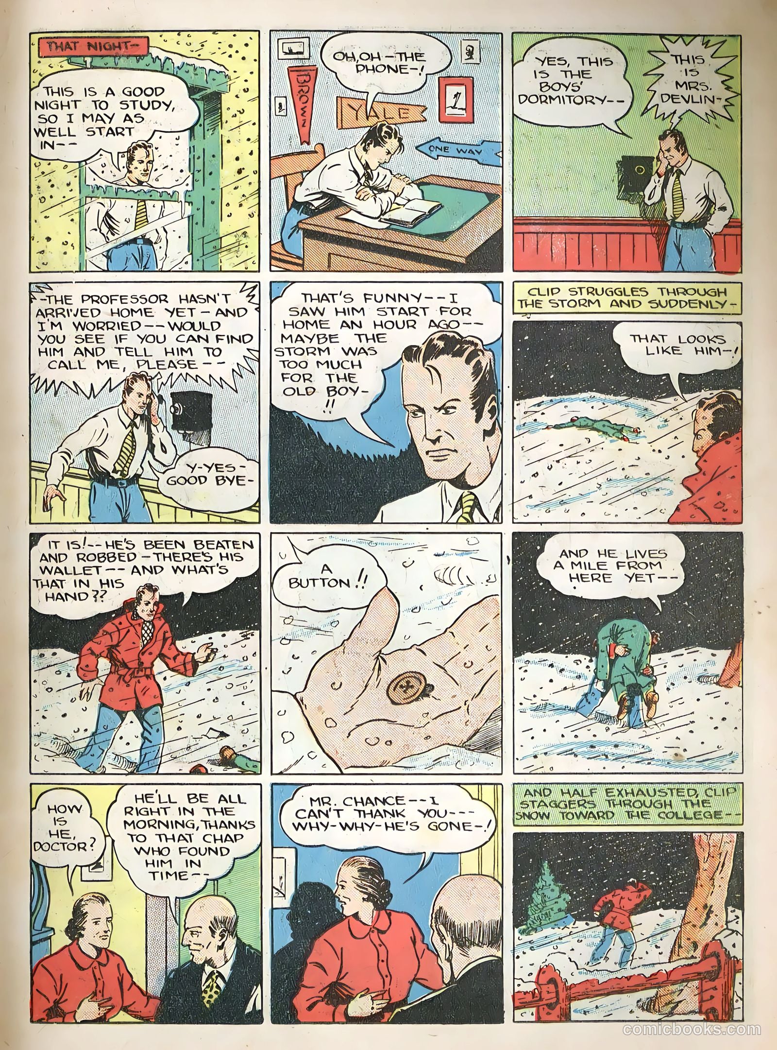 Smash Comics #6 (1940) — page 16 of 69
