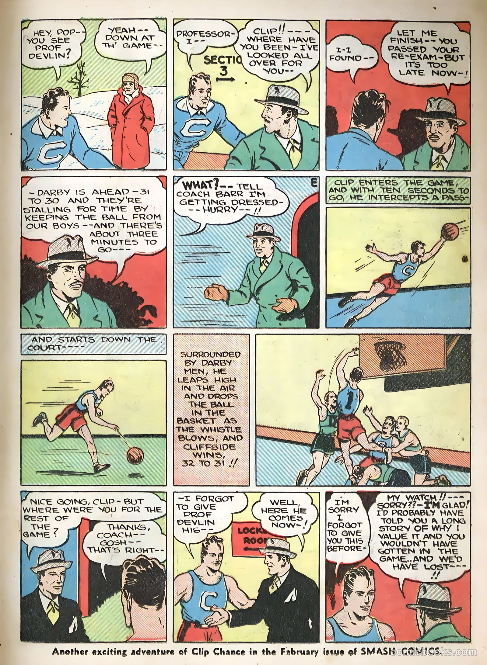 Smash Comics #6 (1940) — page 18 of 69