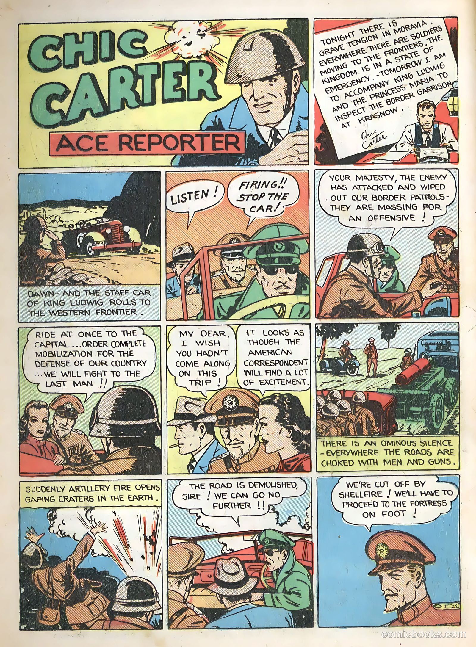 Smash Comics #6 (1940) — page 19 of 69
