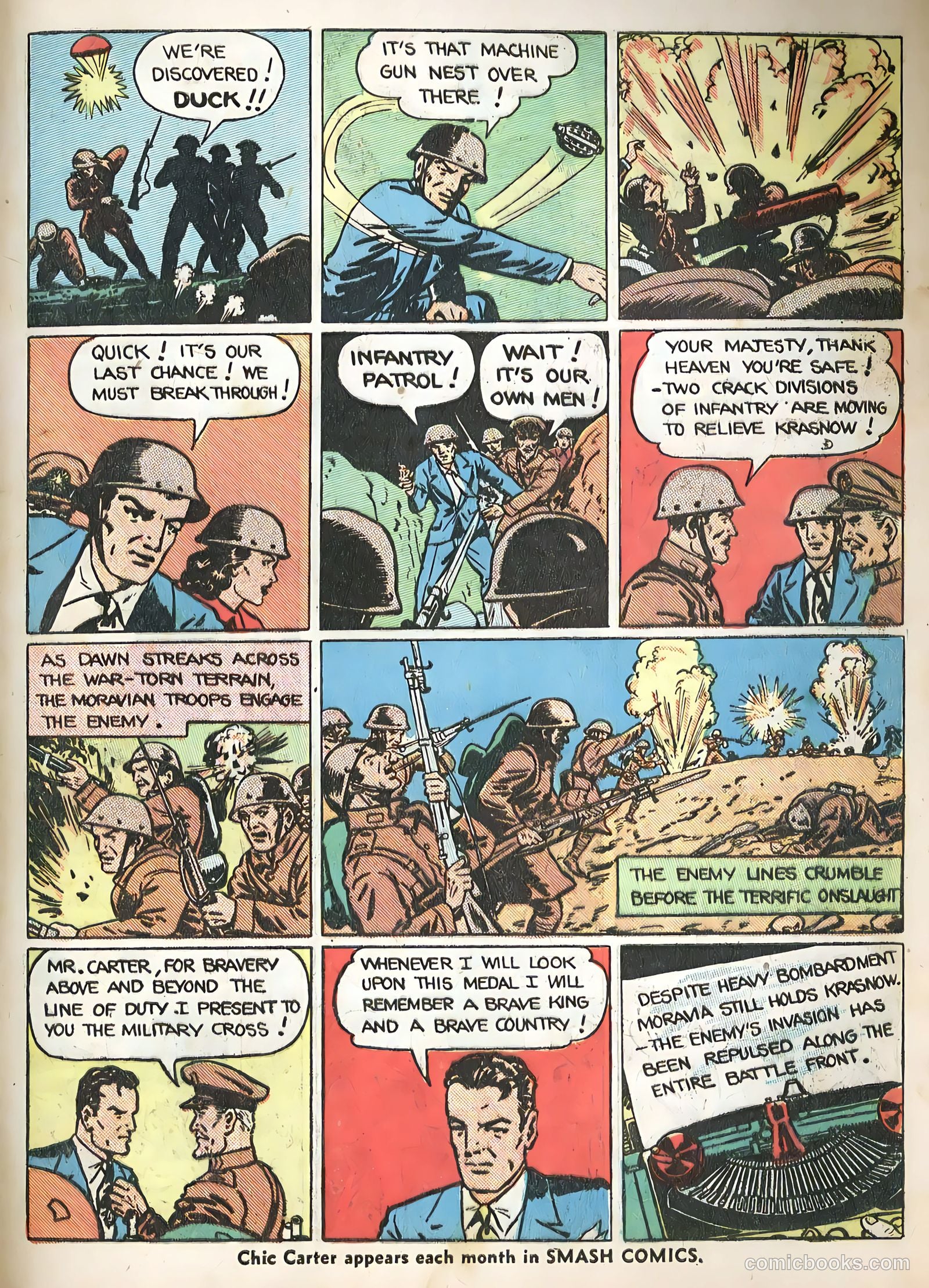 Smash Comics #6 (1940) — page 22 of 69
