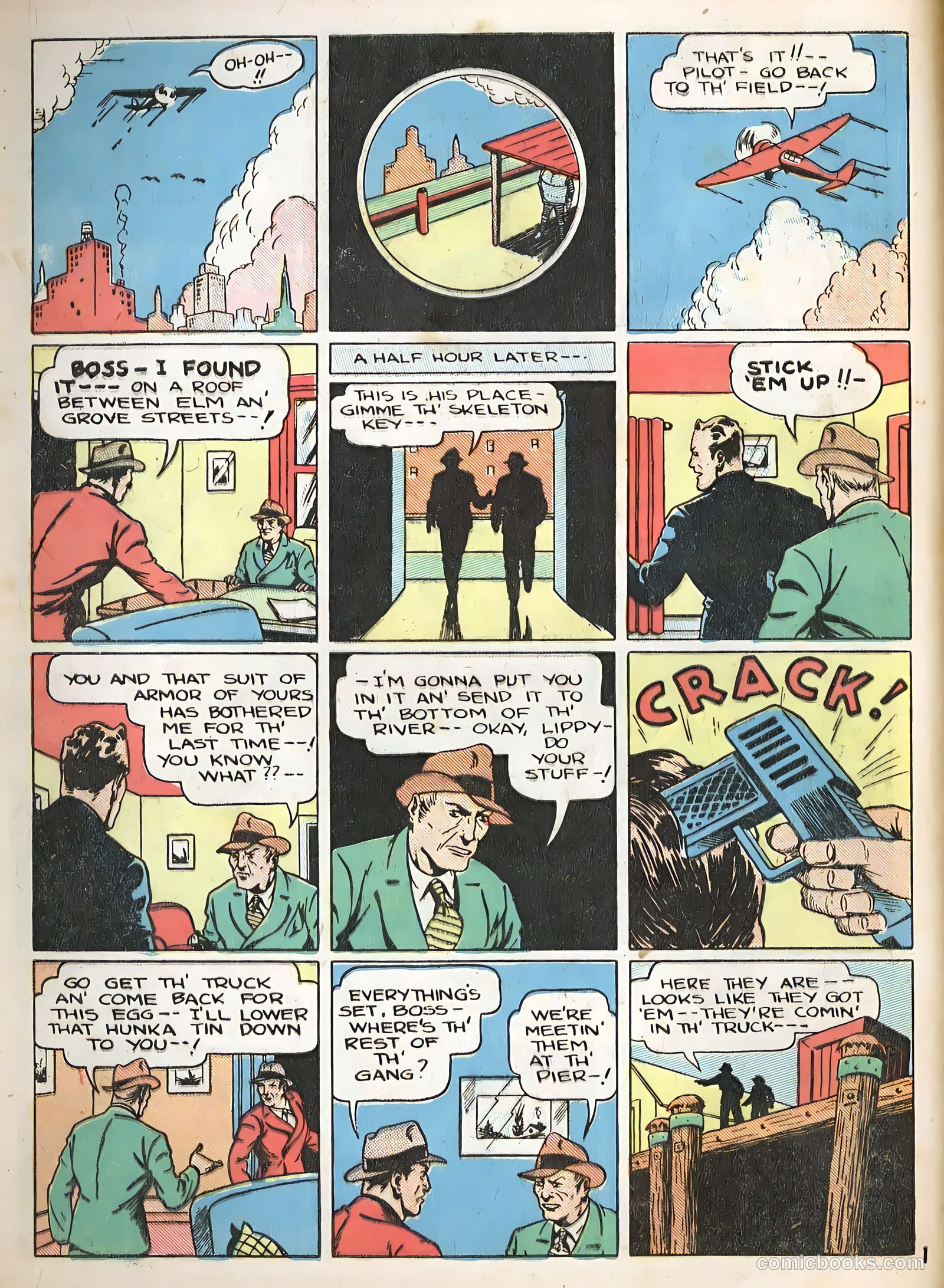 Smash Comics #6 (1940) — page 33 of 69