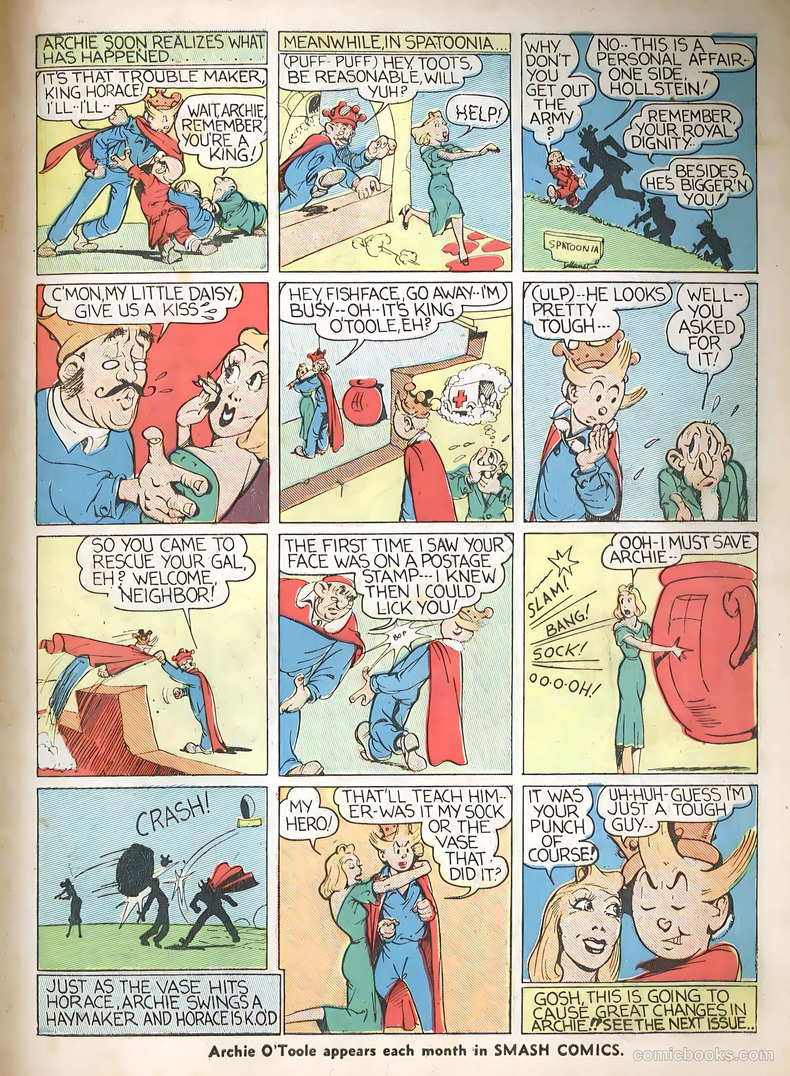 Smash Comics #6 (1940) — page 36 of 69