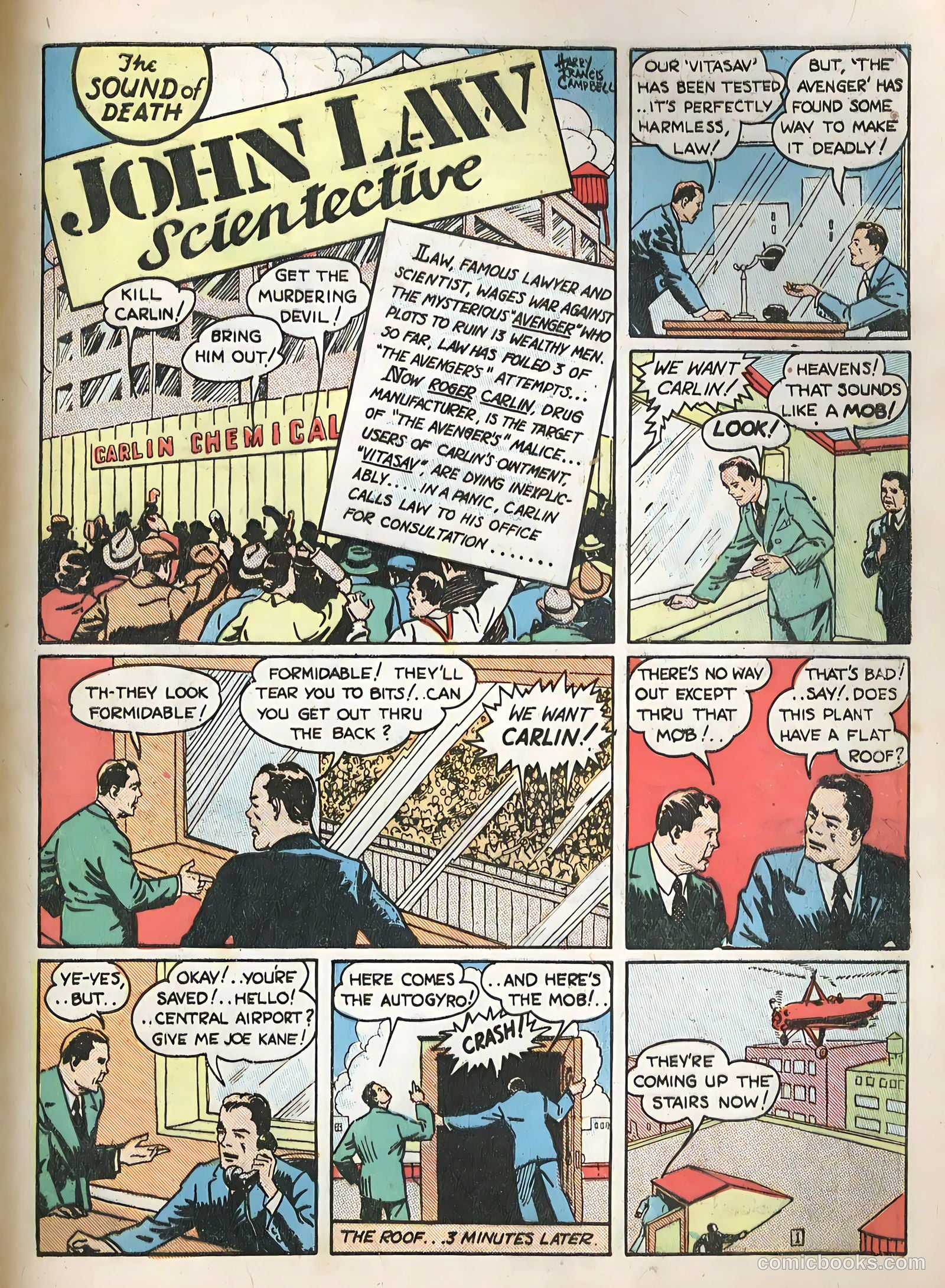 Smash Comics #6 (1940) — page 46 of 69