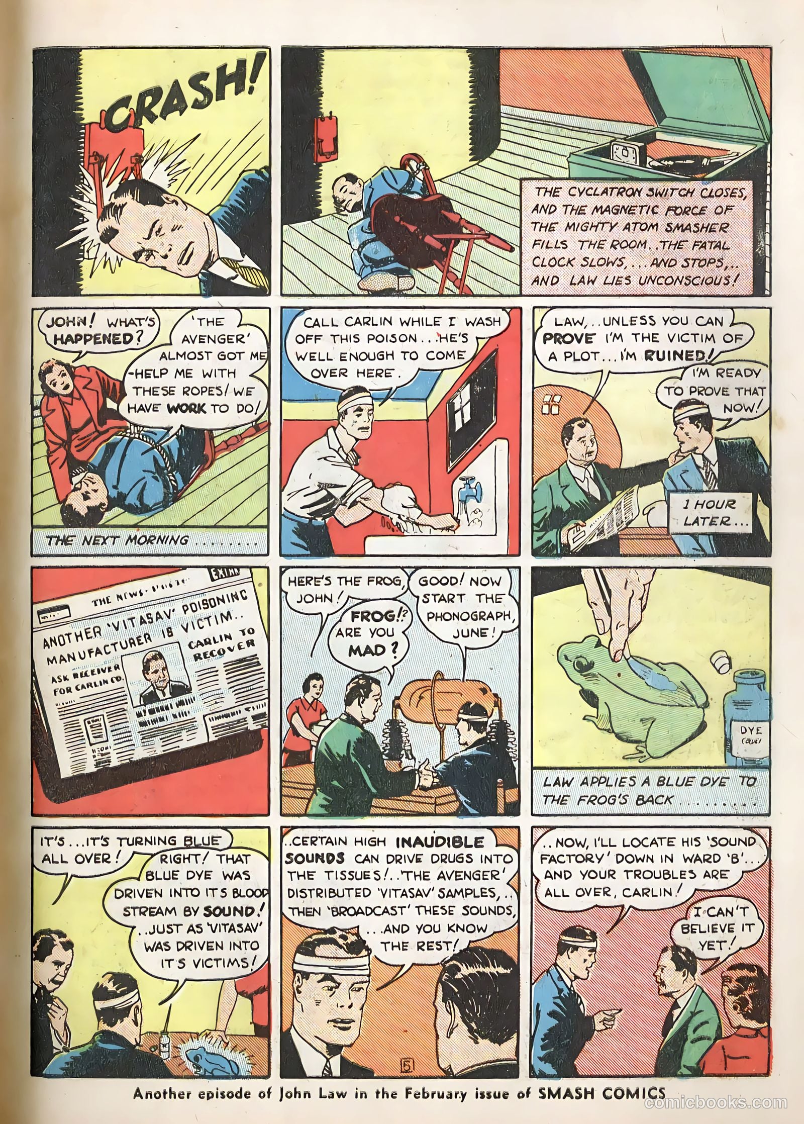 Smash Comics #6 (1940) — page 50 of 69