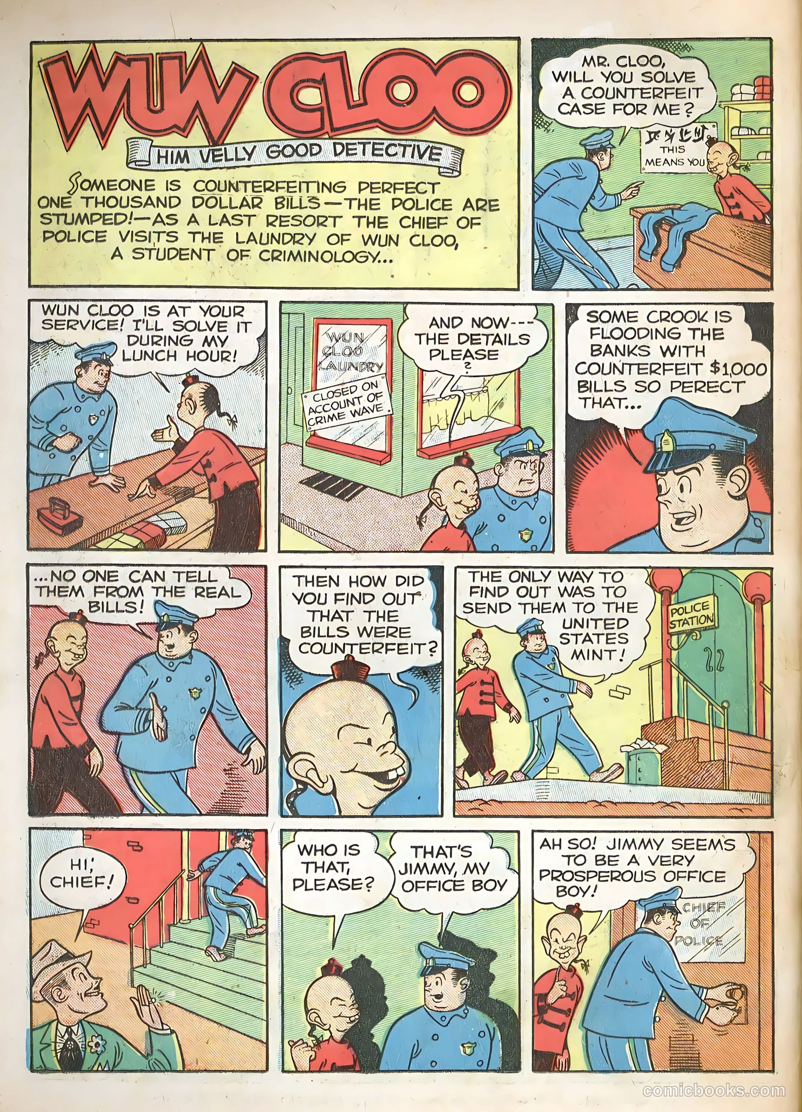 Smash Comics #6 (1940) — page 59 of 69