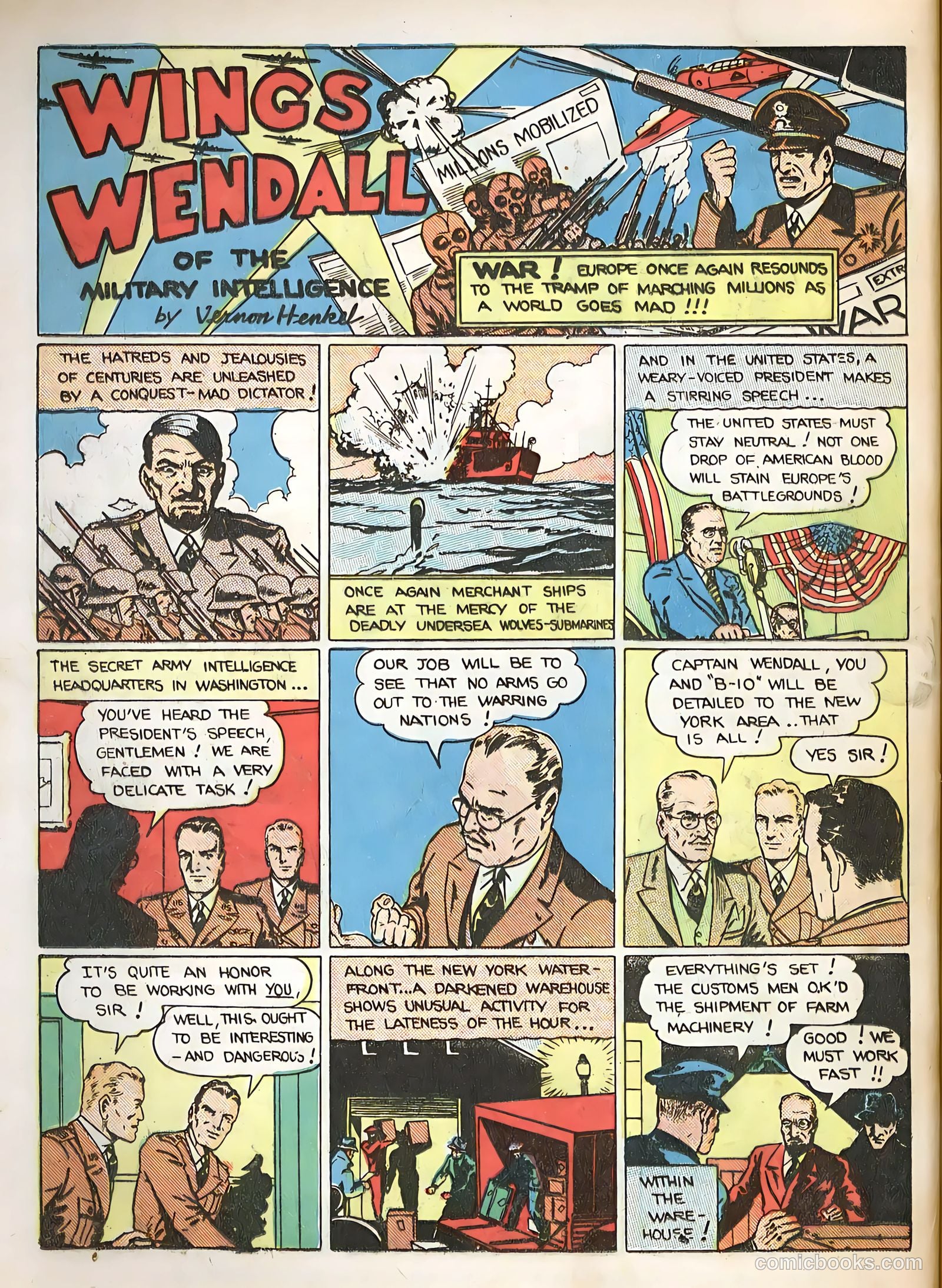 Smash Comics #6 (1940) — page 61 of 69