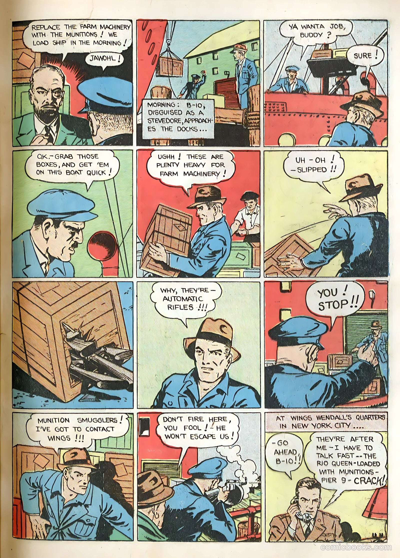 Smash Comics #6 (1940) — page 62 of 69