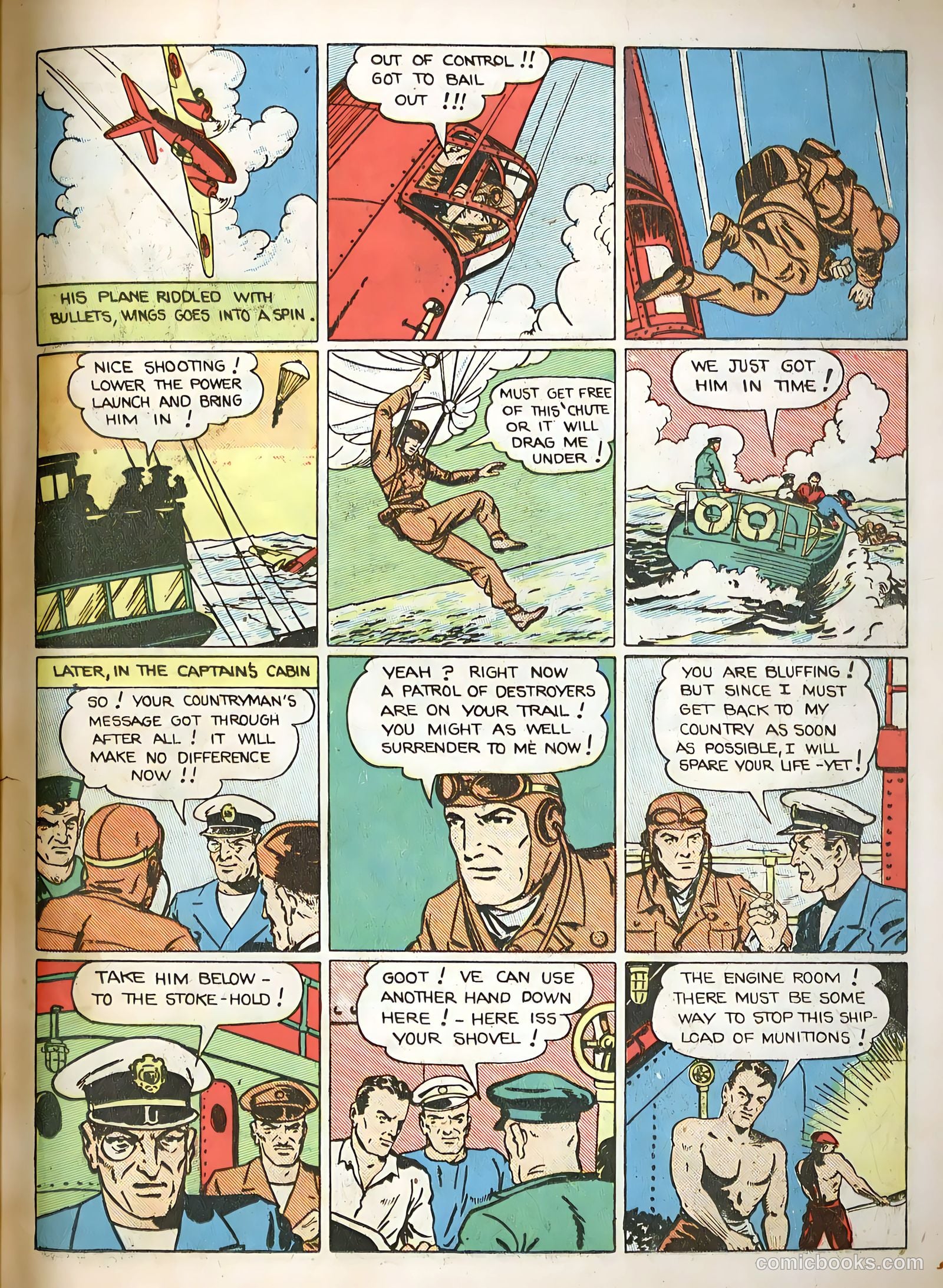 Smash Comics #6 (1940) — page 64 of 69