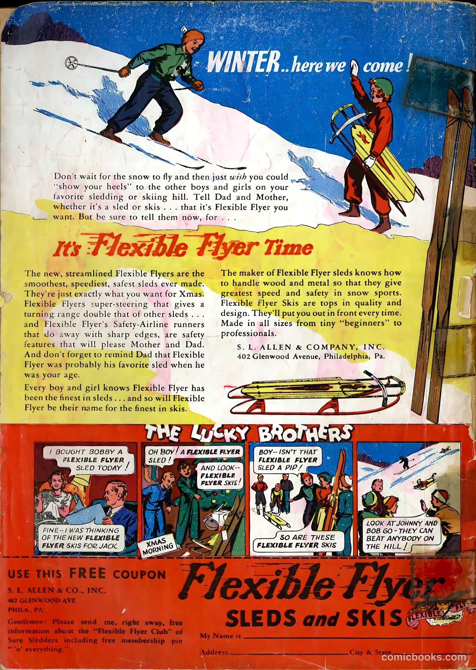 Smash Comics #6 (1940) — page 69 of 69