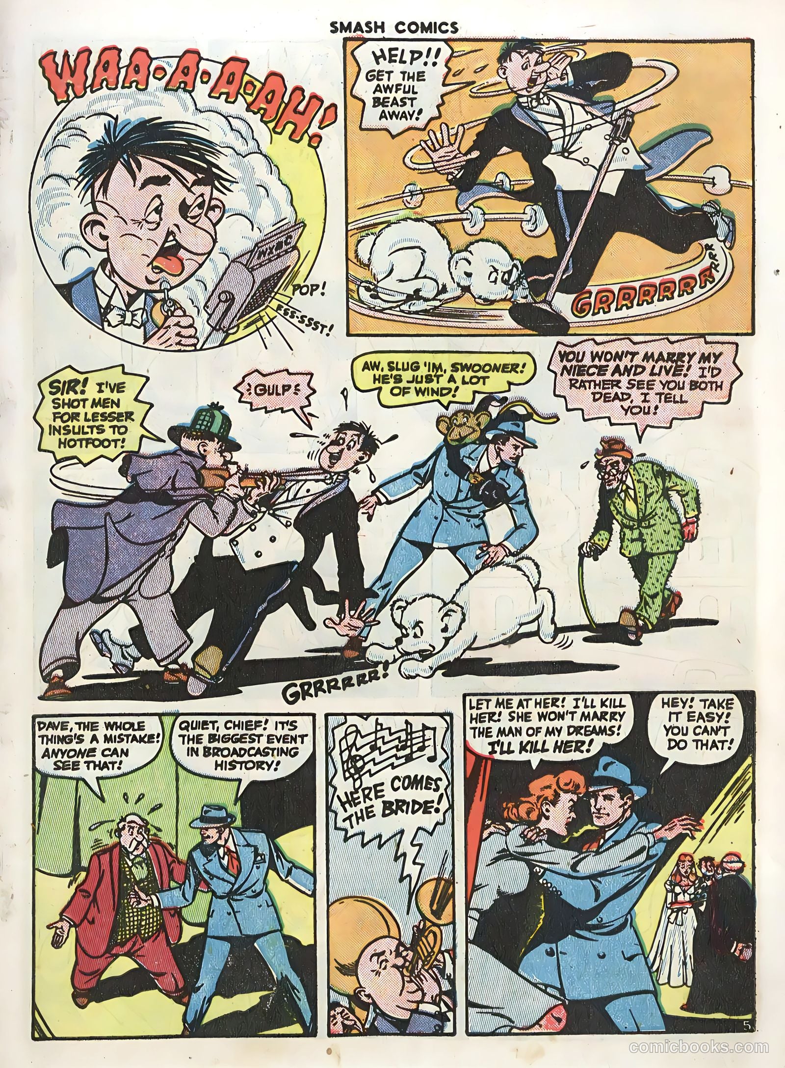 Smash Comics #60 (1945) — page 7 of 60