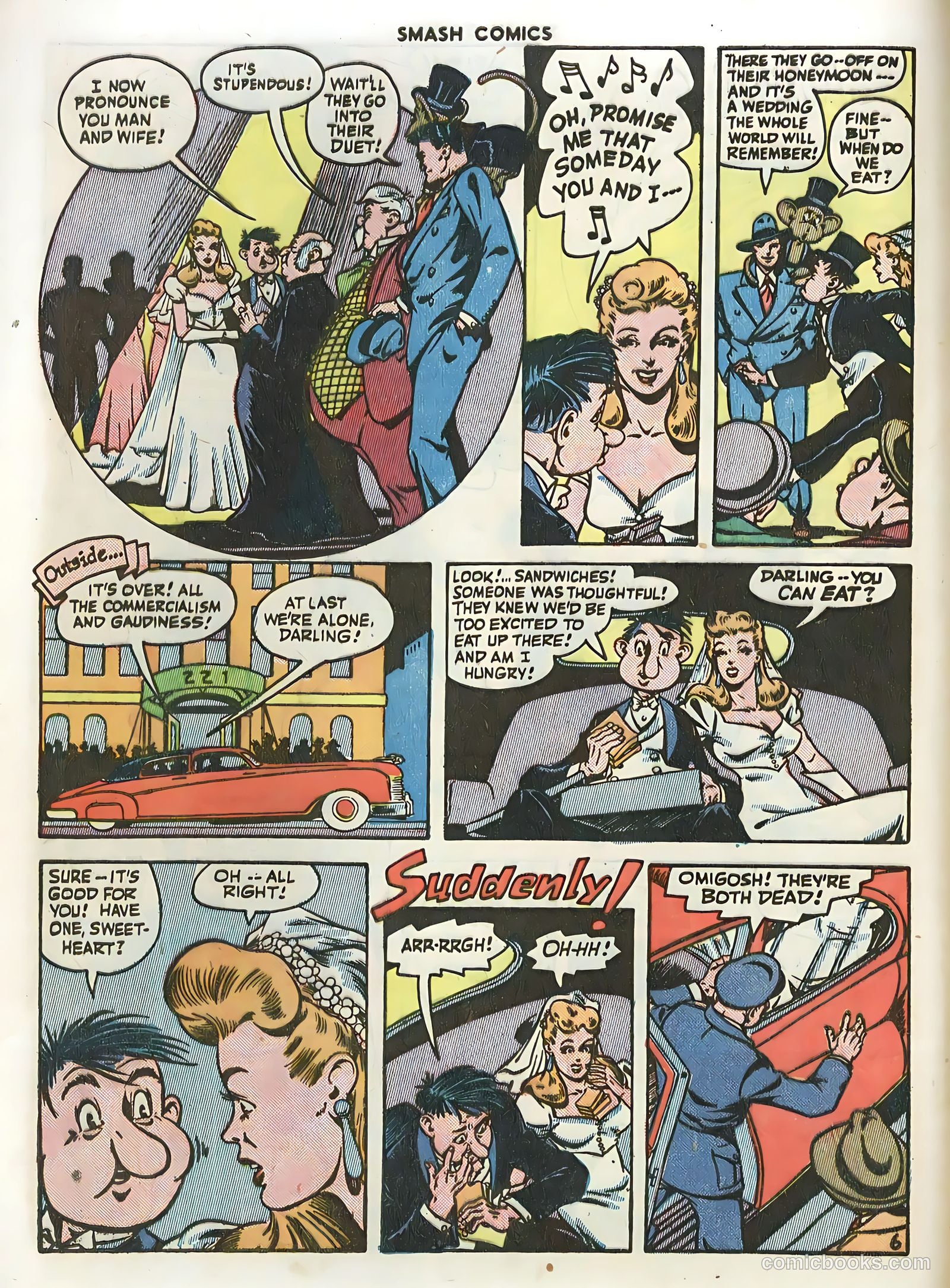 Smash Comics #60 (1945) — page 8 of 60
