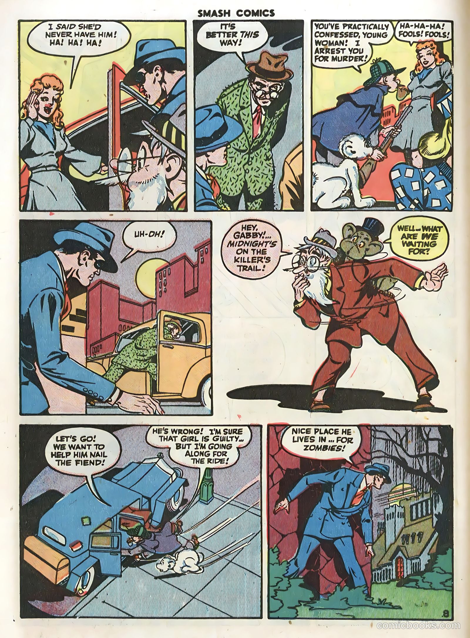 Smash Comics #60 (1945) — page 10 of 60
