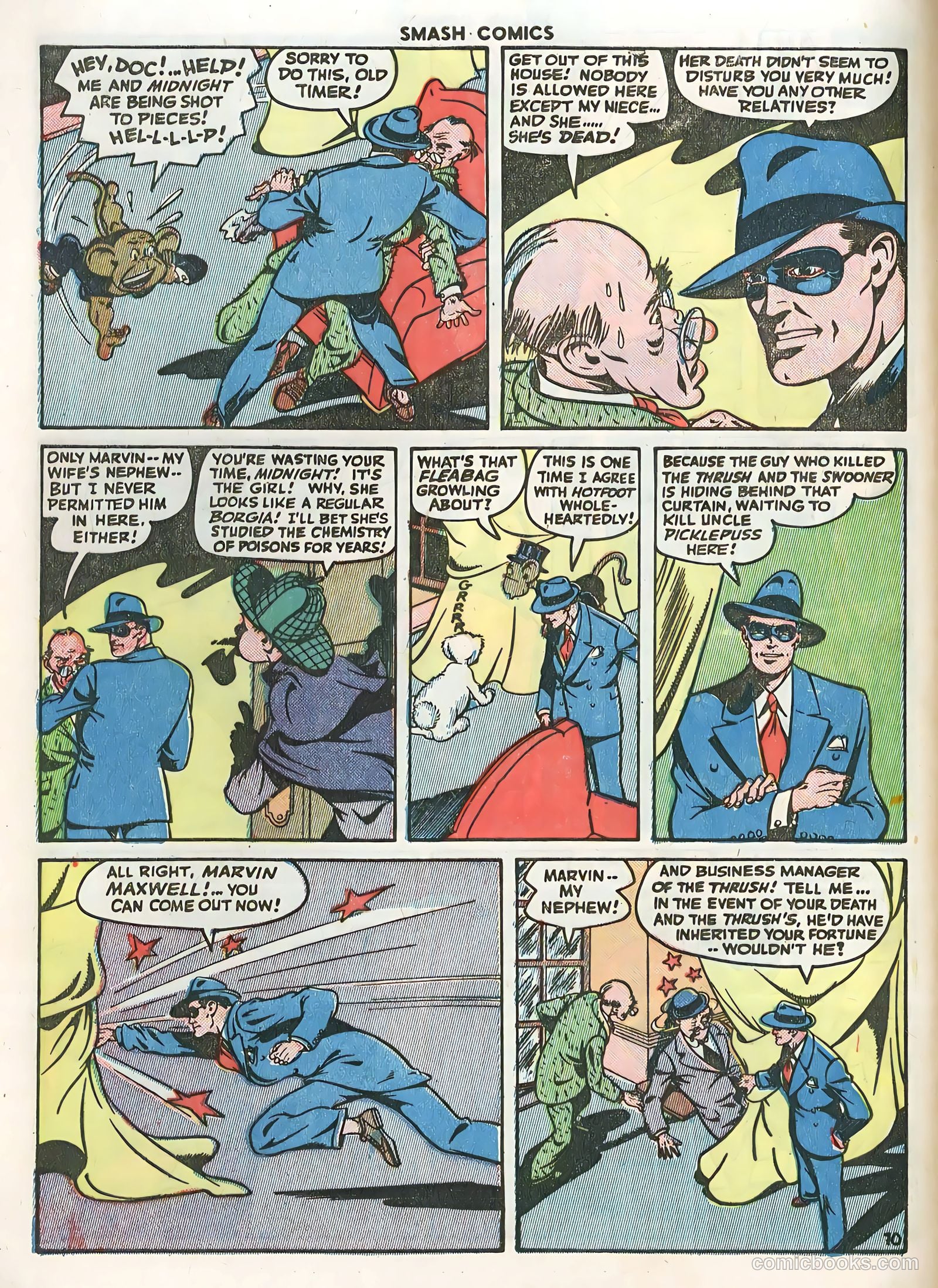 Smash Comics #60 (1945) — page 12 of 60