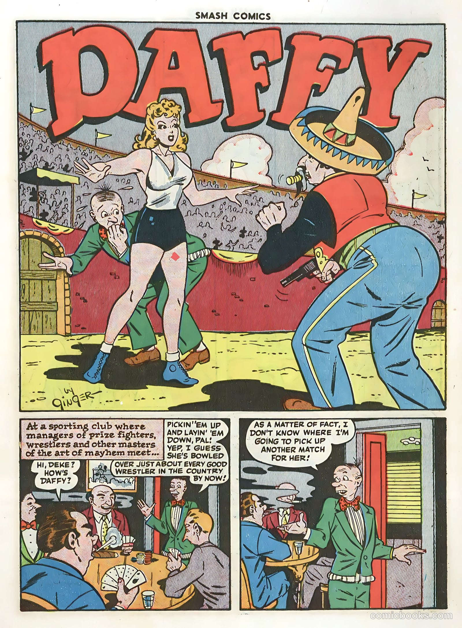 Smash Comics #60 (1945) — page 15 of 60