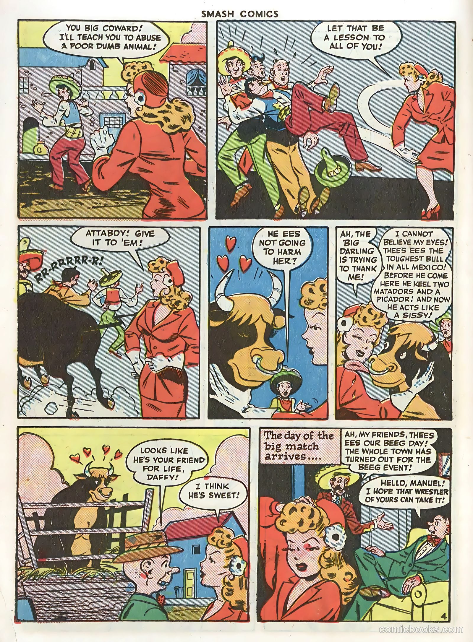 Smash Comics #60 (1945) — page 18 of 60