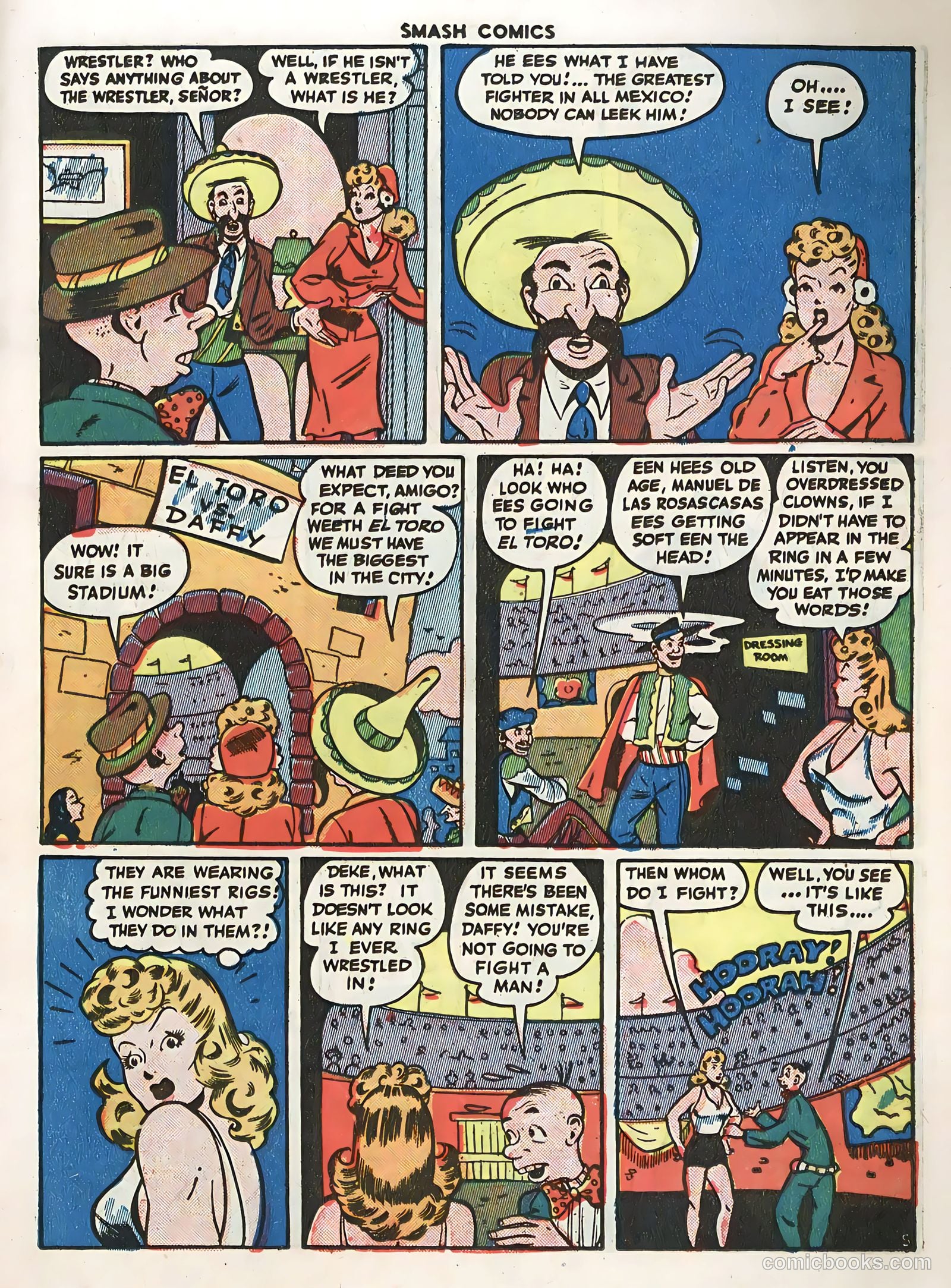 Smash Comics #60 (1945) — page 19 of 60
