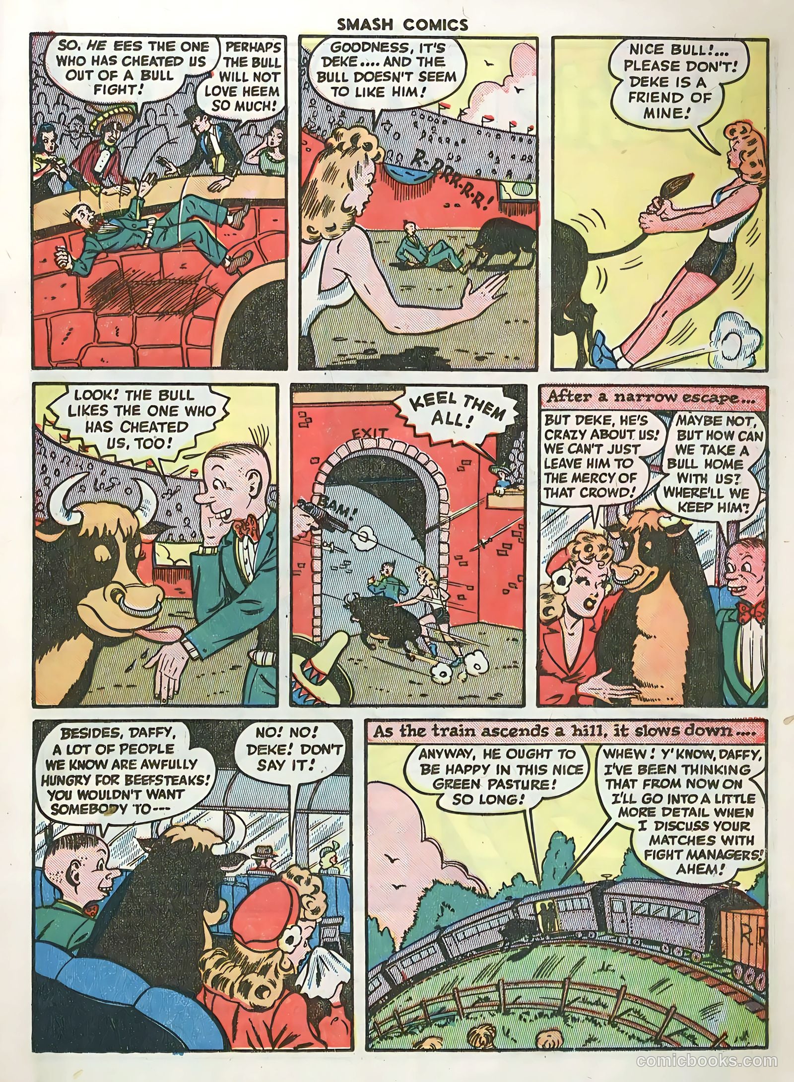 Smash Comics #60 (1945) — page 21 of 60