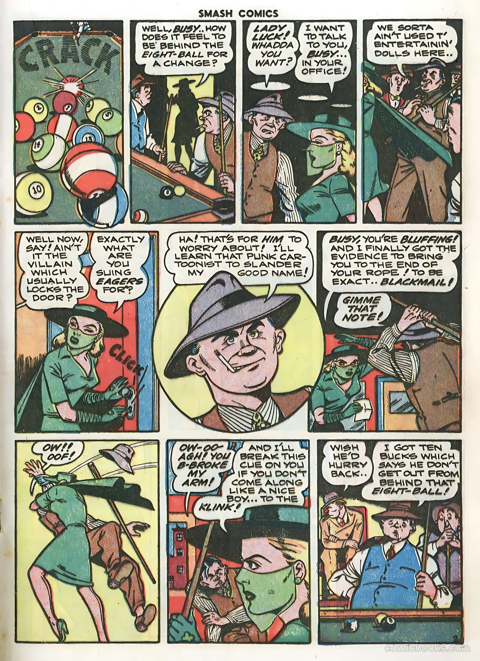 Smash Comics #60 (1945) — page 31 of 60