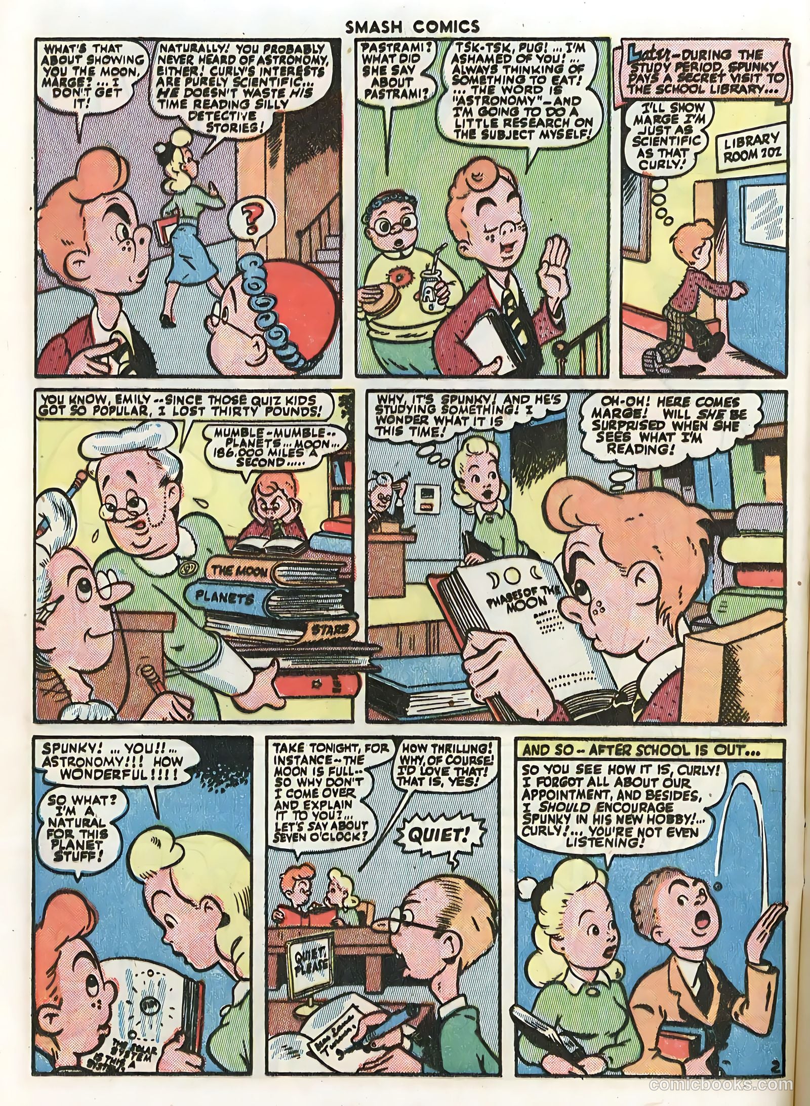Smash Comics #60 (1945) — page 36 of 60