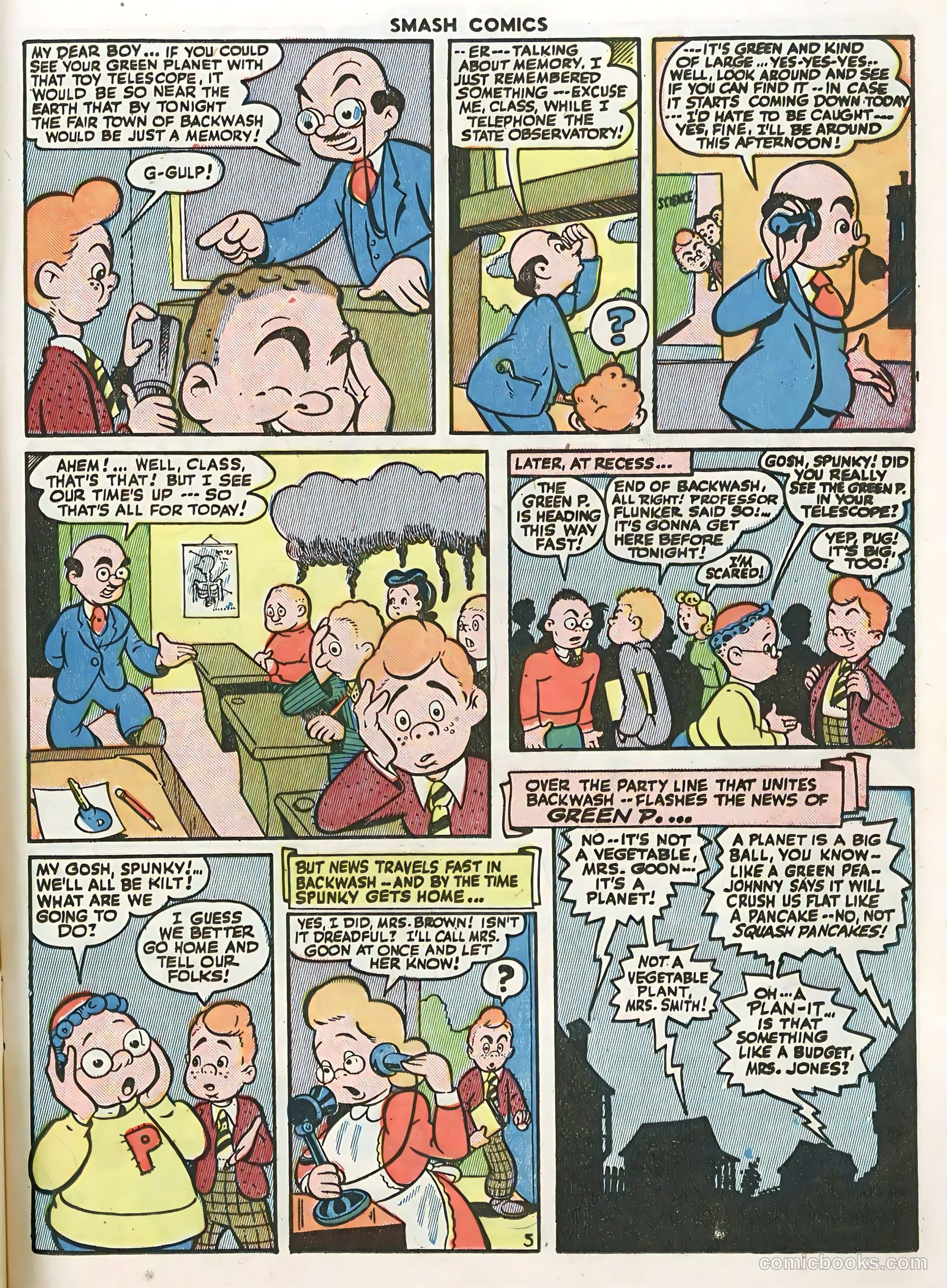 Smash Comics #60 (1945) — page 39 of 60