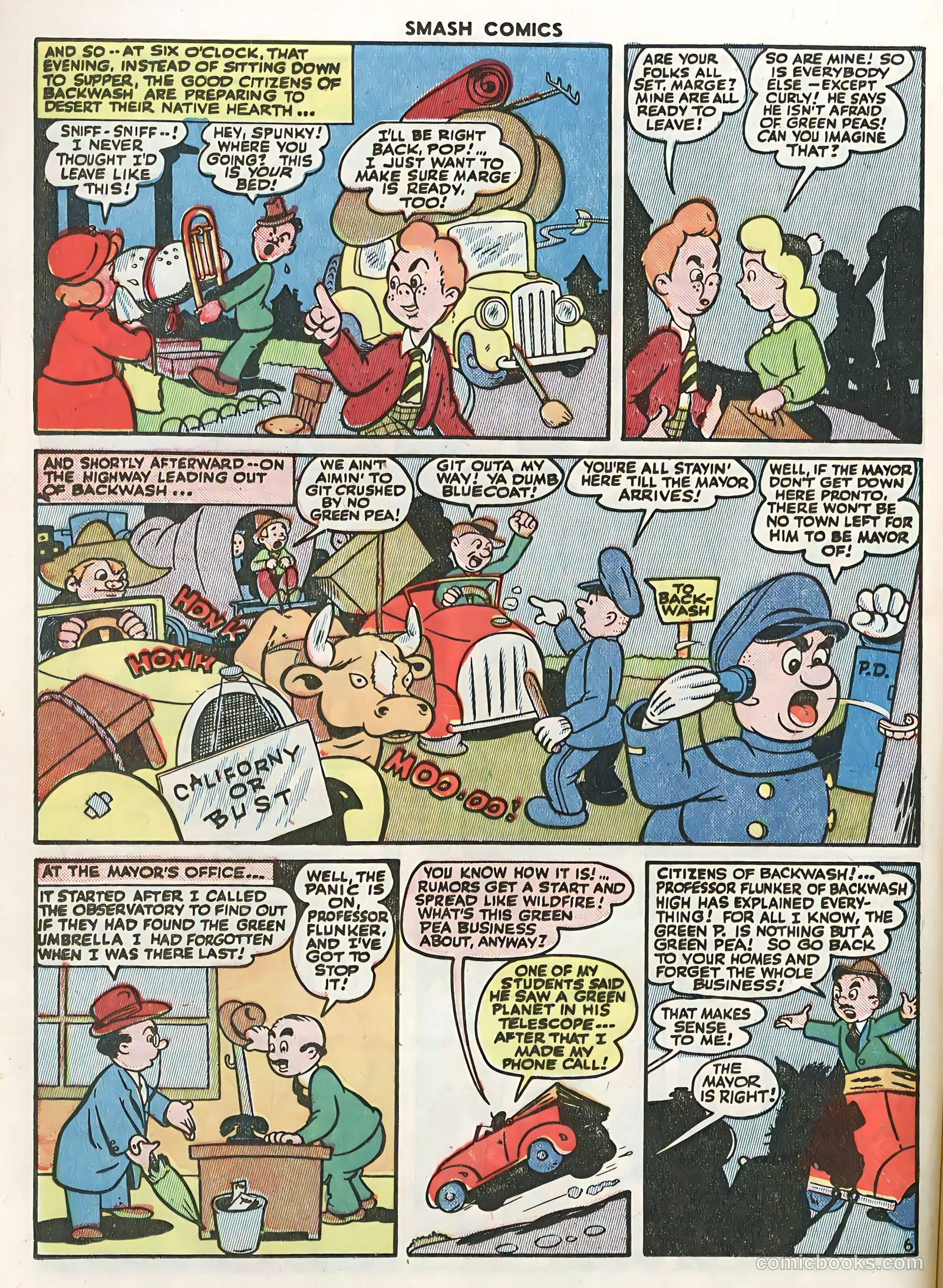 Smash Comics #60 (1945) — page 40 of 60