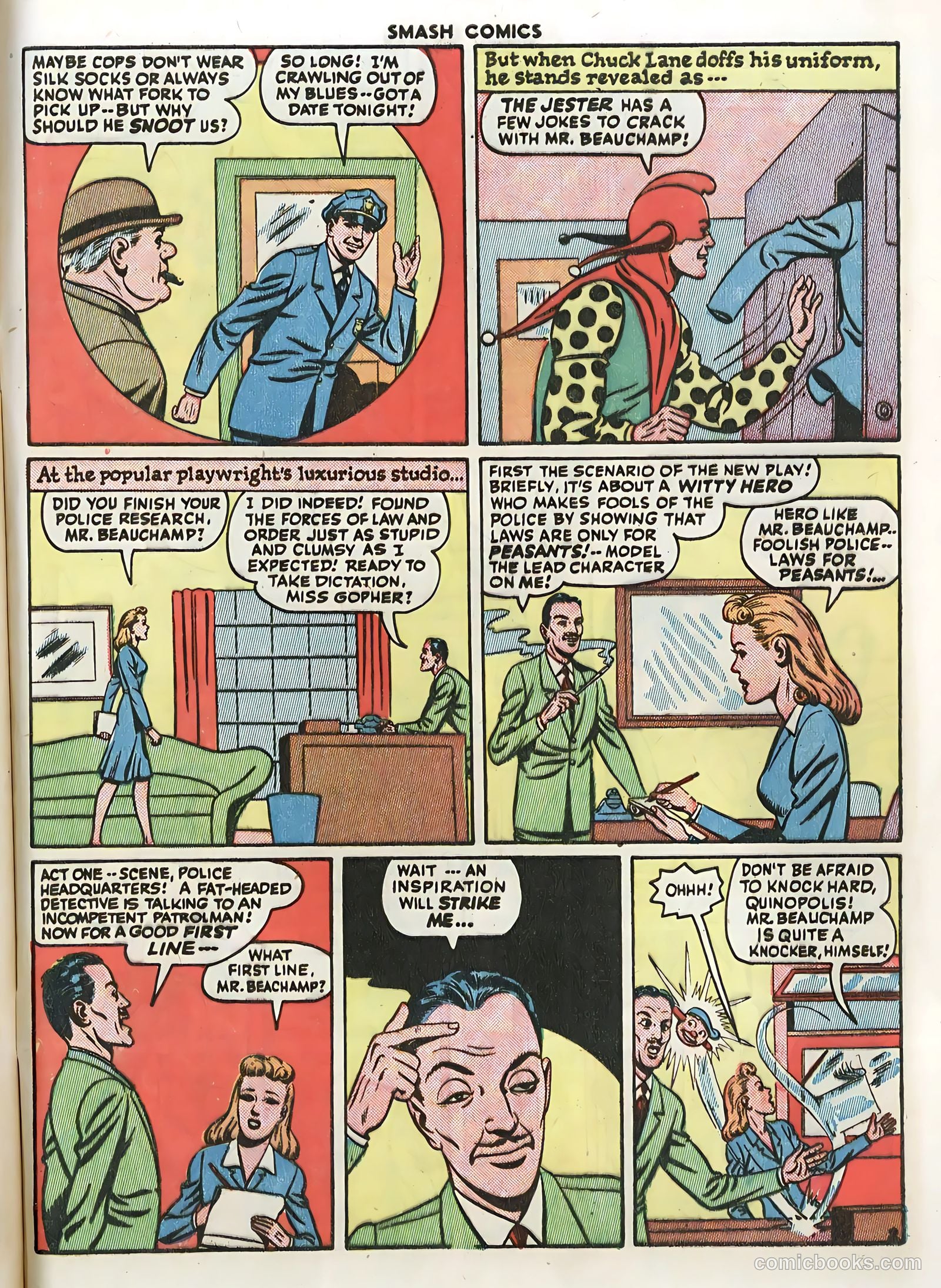 Smash Comics #60 (1945) — page 53 of 60