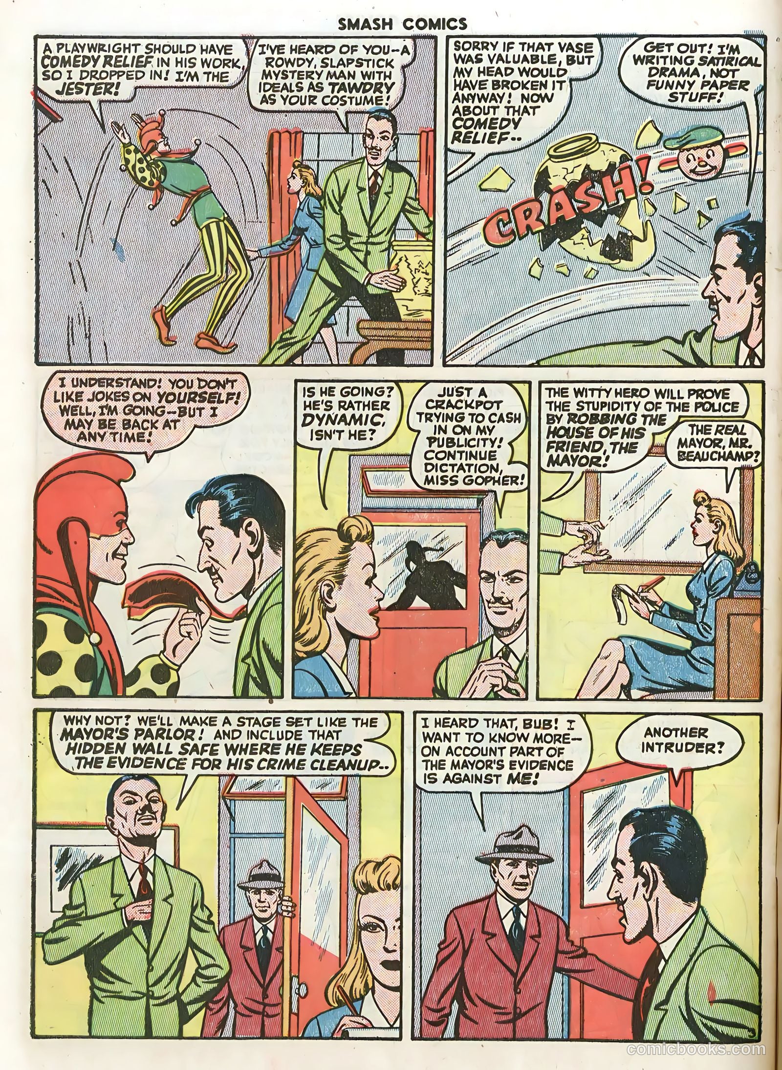 Smash Comics #60 (1945) — page 54 of 60