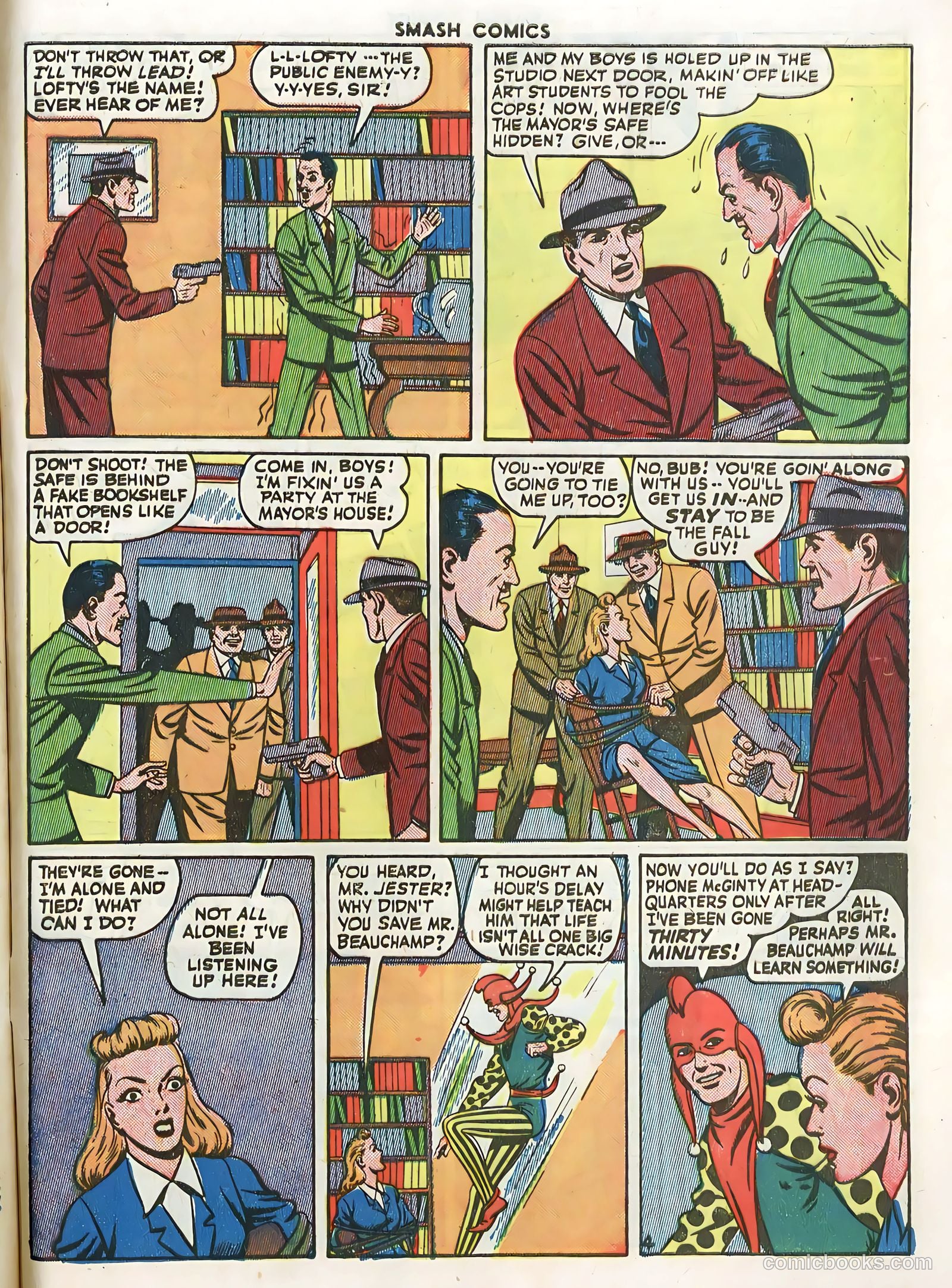 Smash Comics #60 (1945) — page 55 of 60