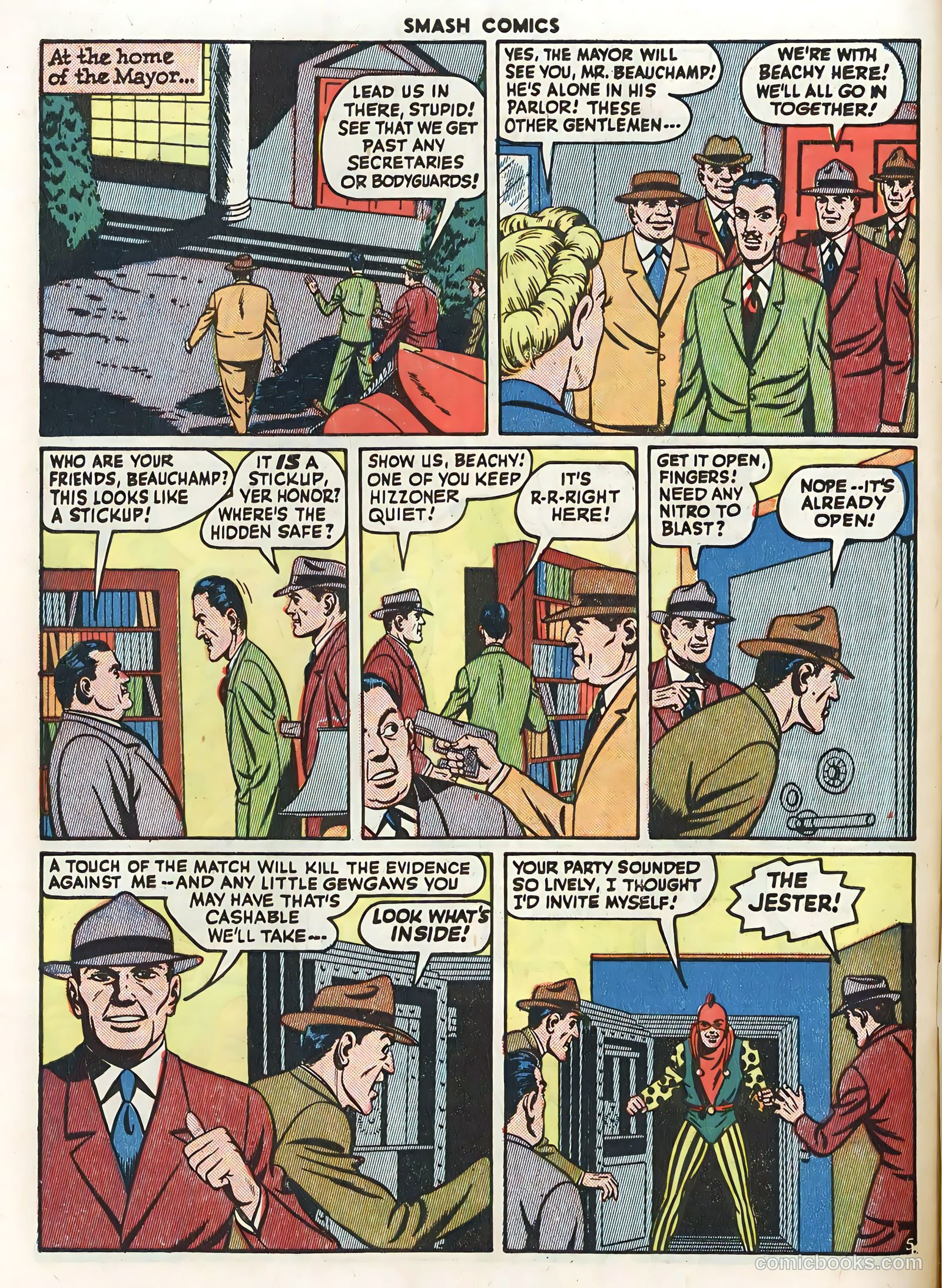 Smash Comics #60 (1945) — page 56 of 60