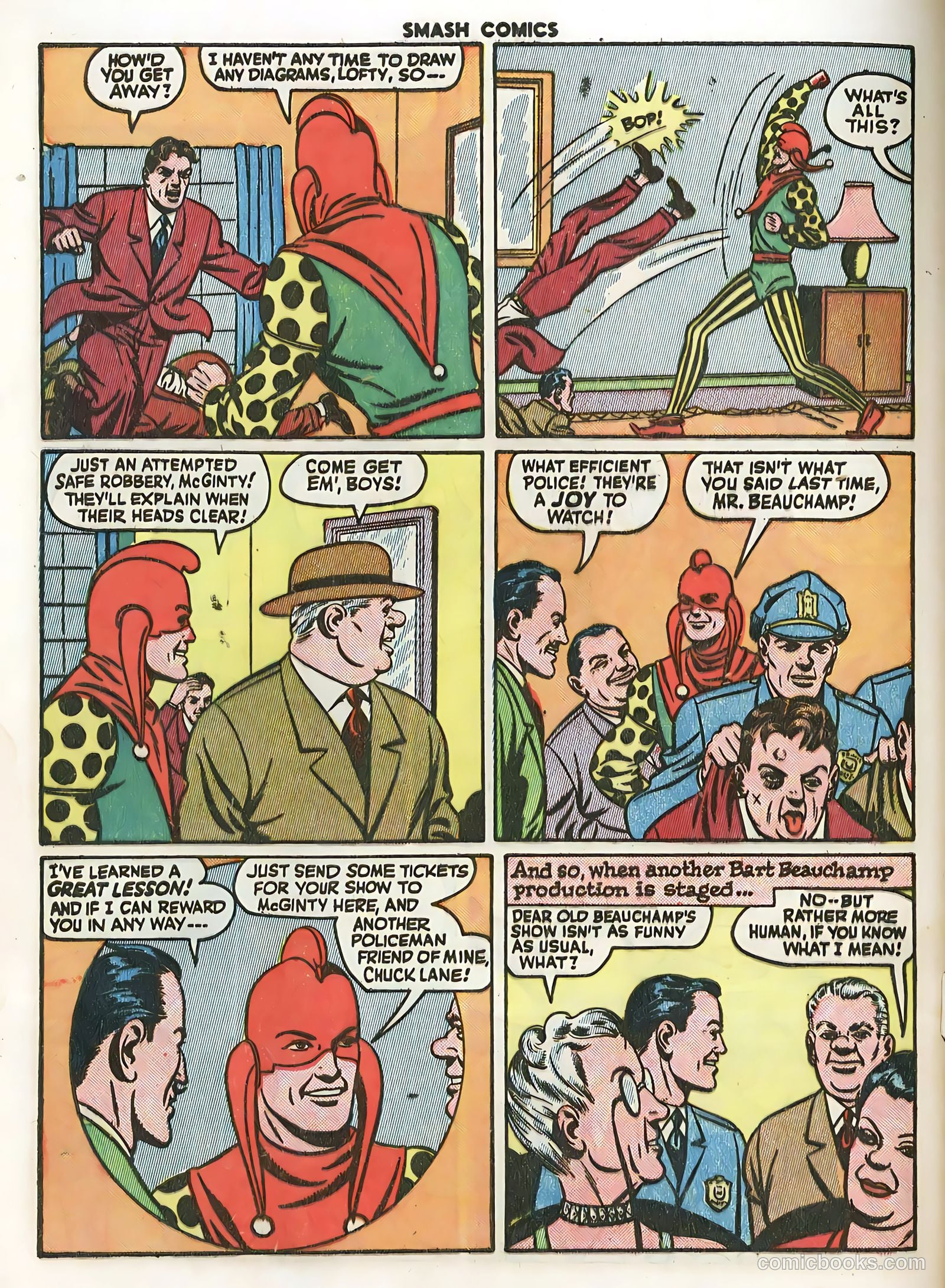 Smash Comics #60 (1945) — page 58 of 60