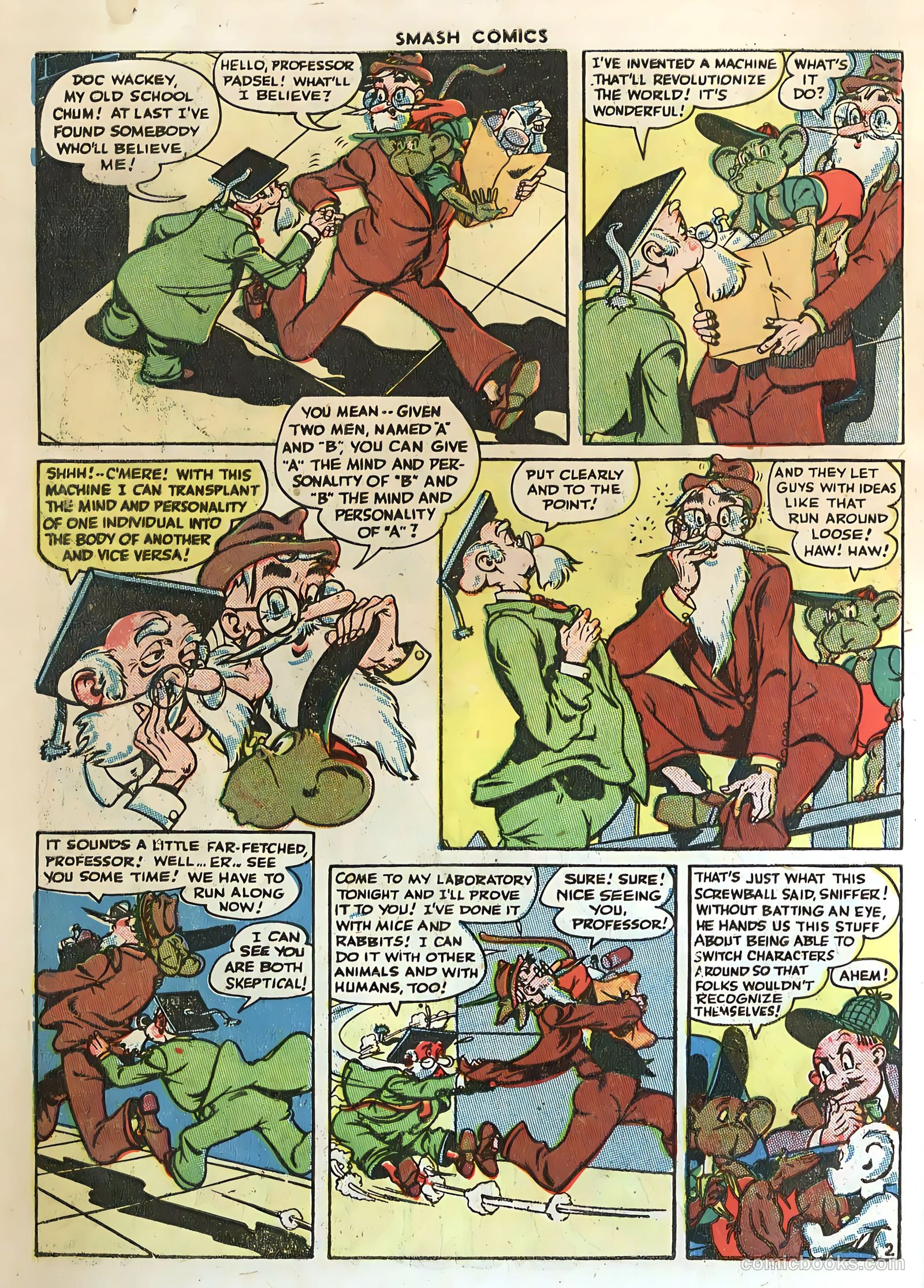 Smash Comics #61 (1945) — page 4 of 60
