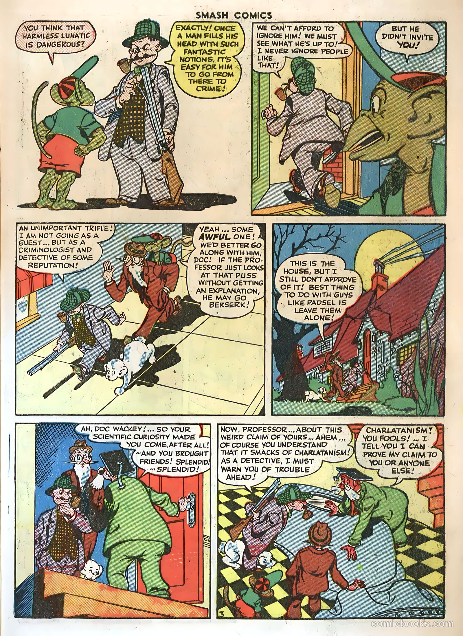 Smash Comics #61 (1945) — page 5 of 60