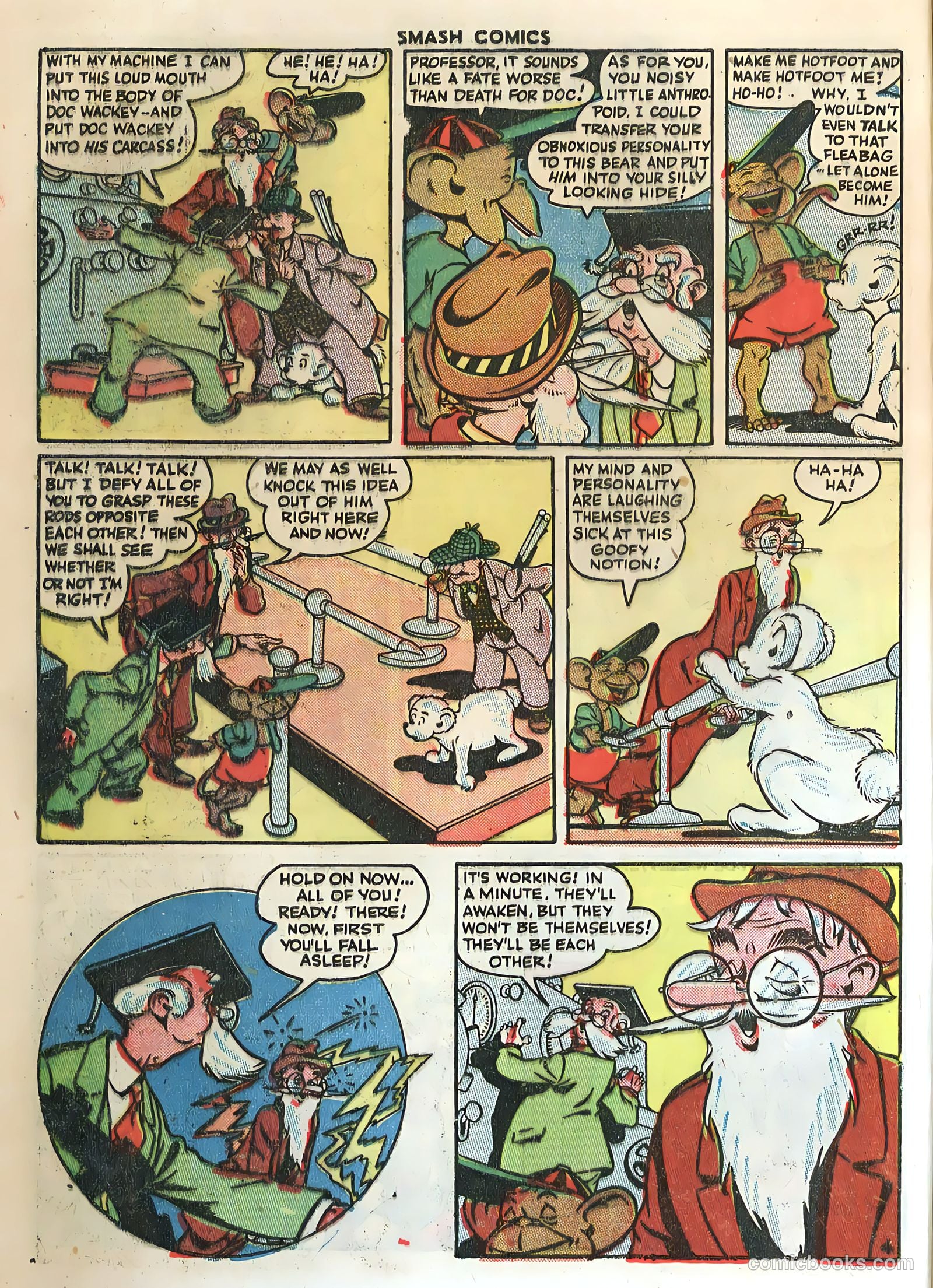 Smash Comics #61 (1945) — page 6 of 60