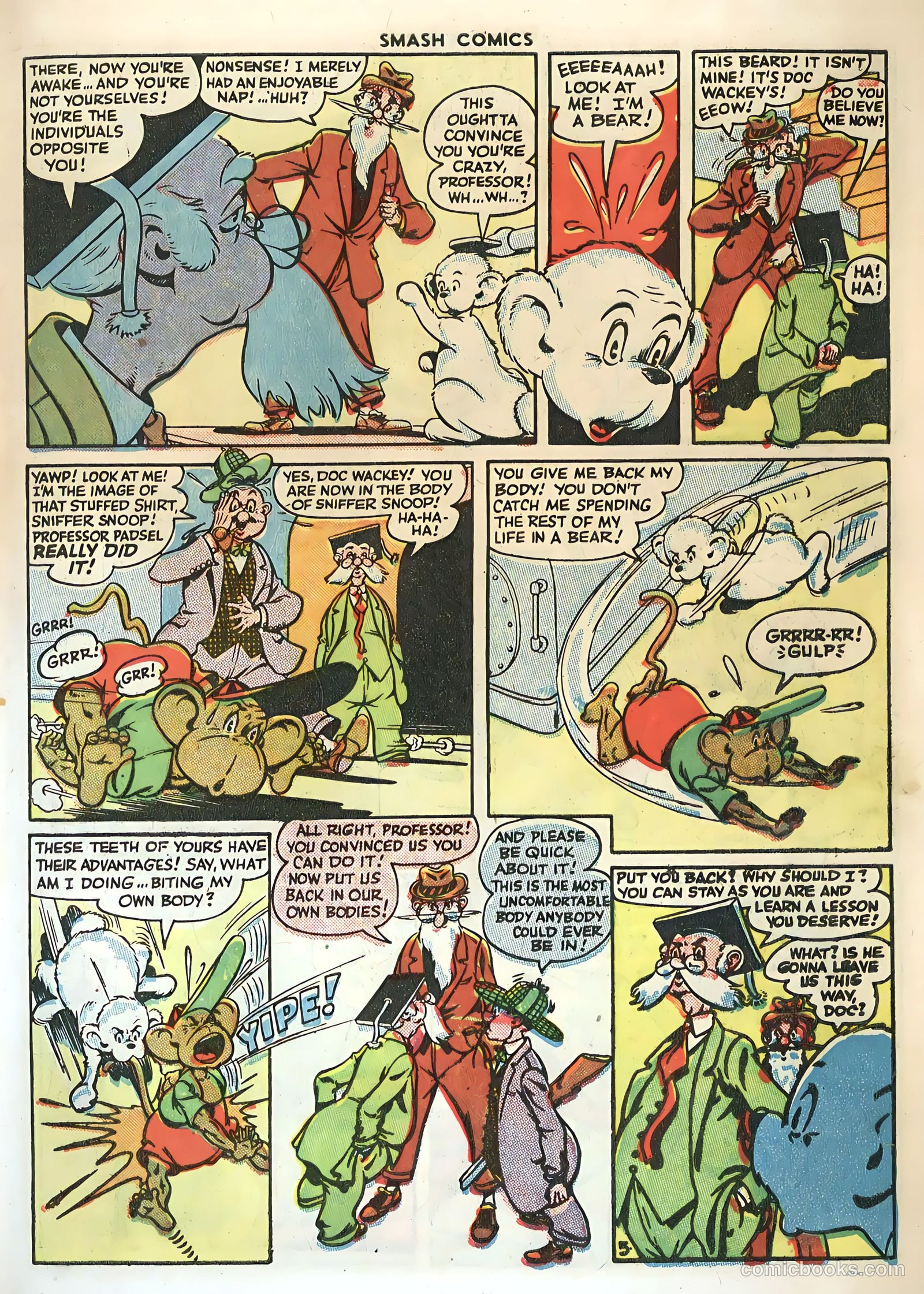 Smash Comics #61 (1945) — page 7 of 60