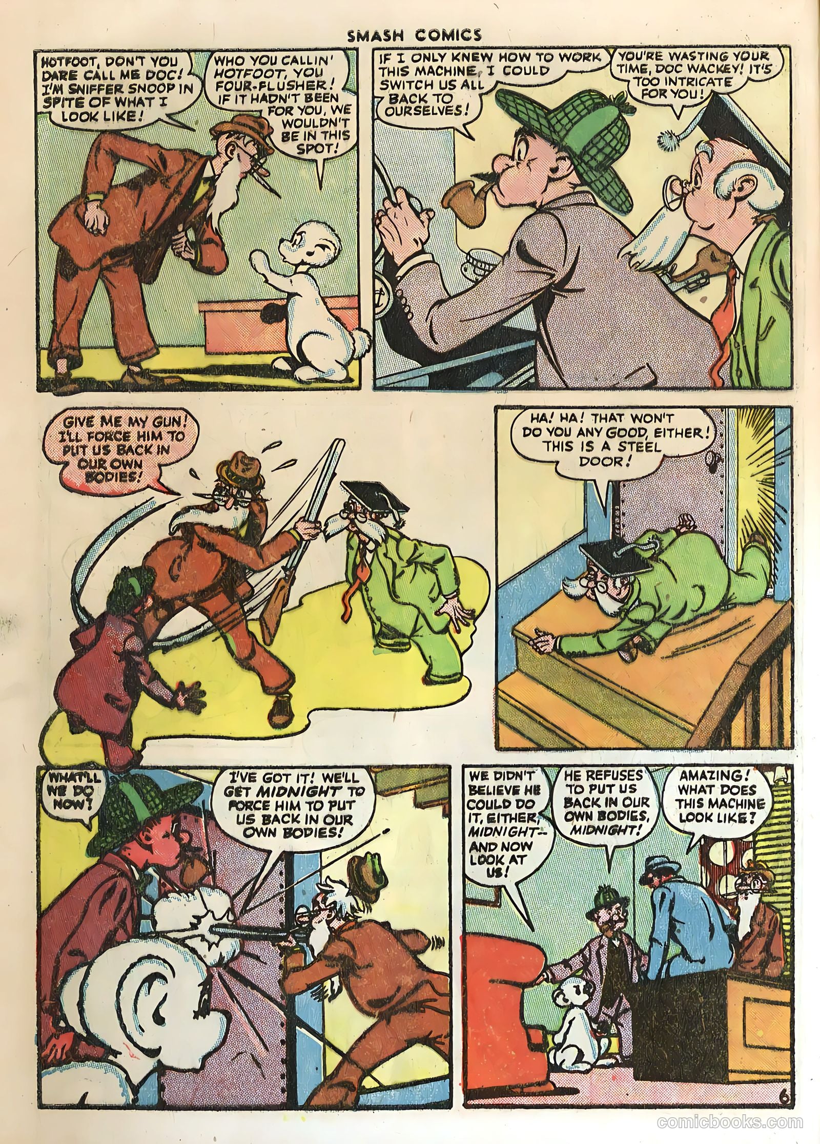 Smash Comics #61 (1945) — page 8 of 60