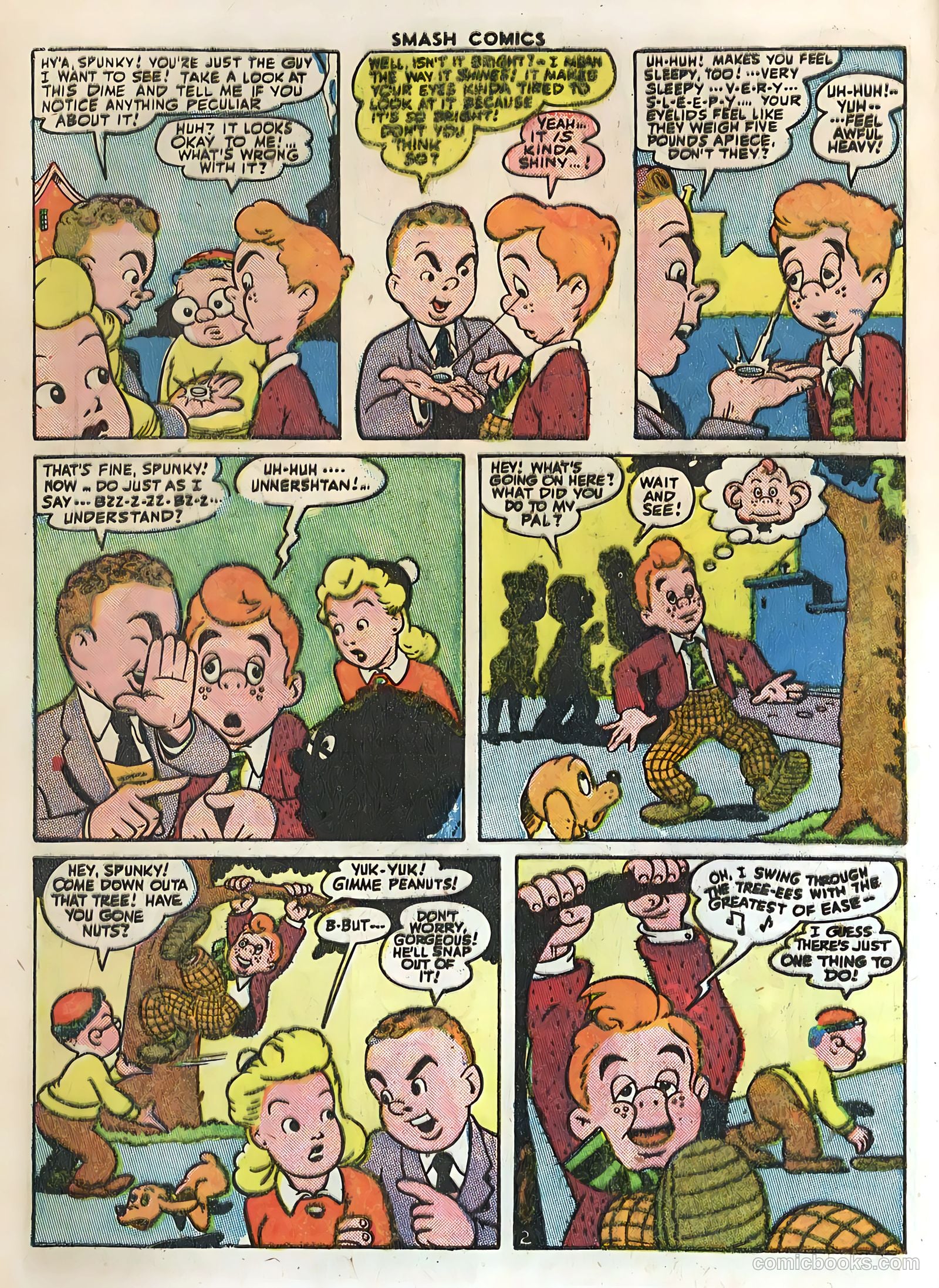 Smash Comics #61 (1945) — page 16 of 60