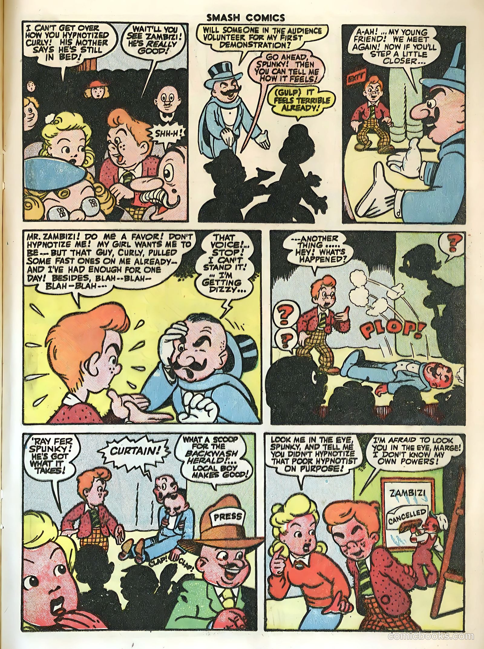 Smash Comics #61 (1945) — page 21 of 60